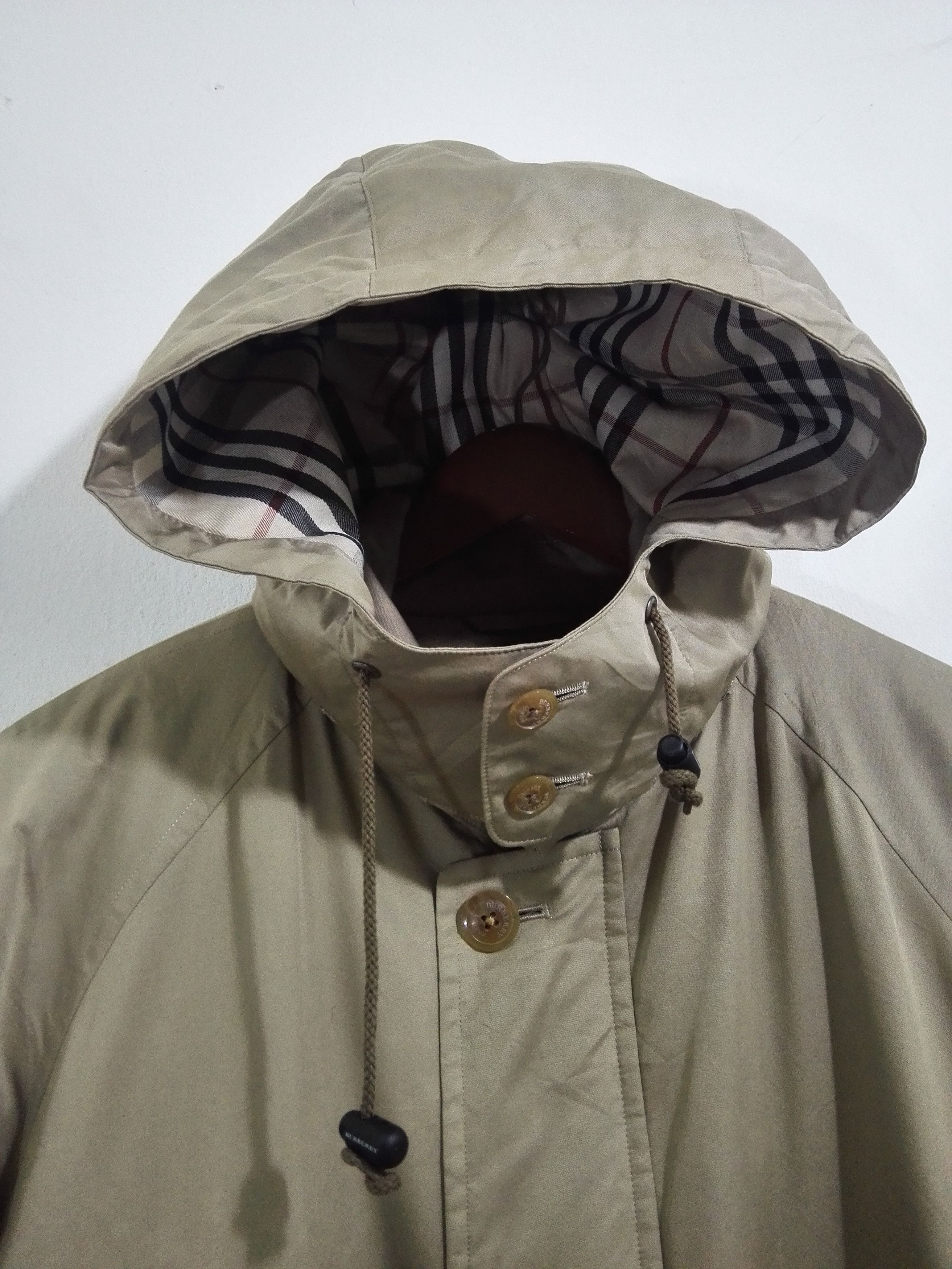 Burberry Parka Jacket With Hoodie Monogram Design - 5