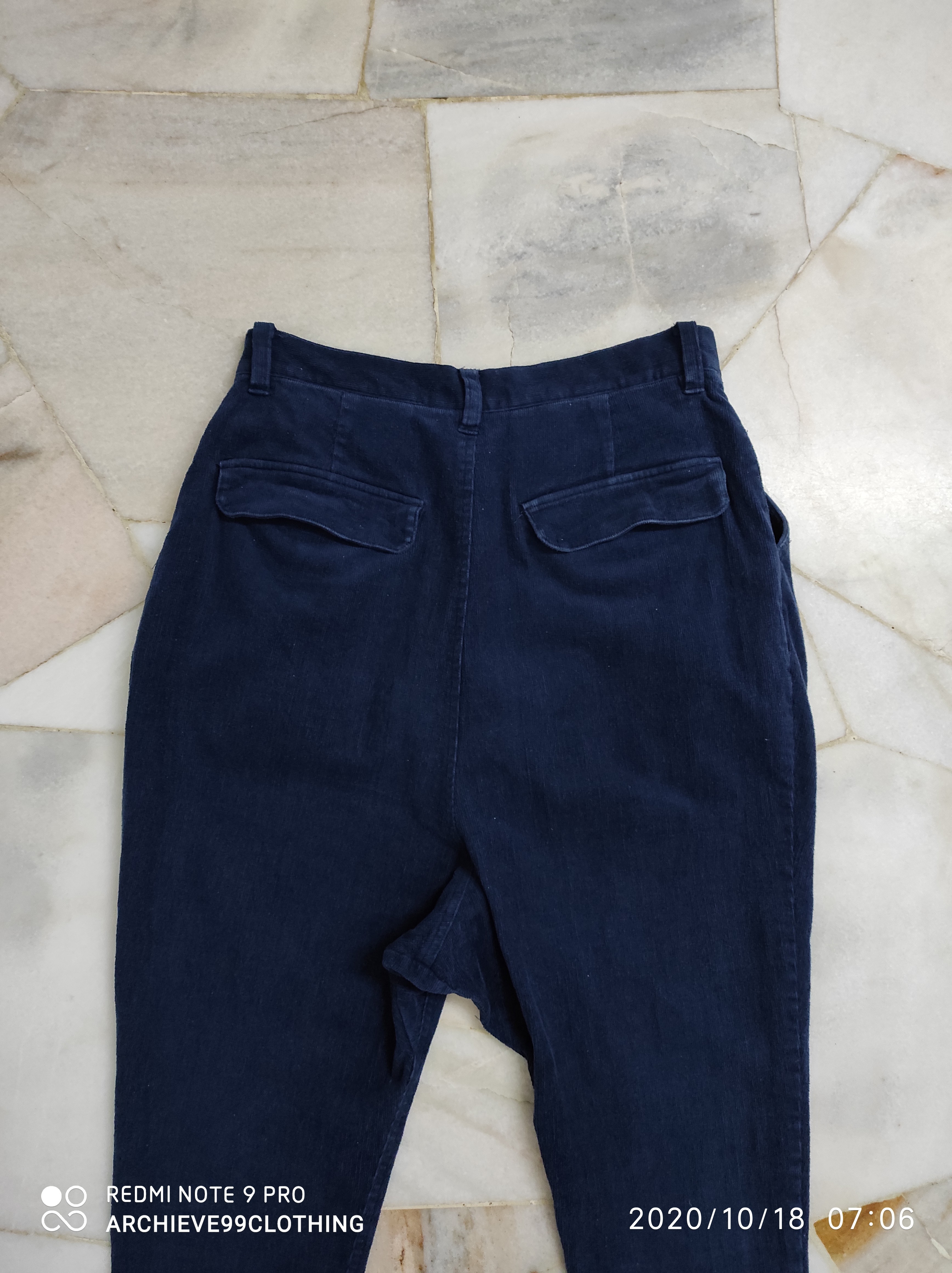 Issey Miyake - Archive Ne Net capri velvet balloon pants - 7