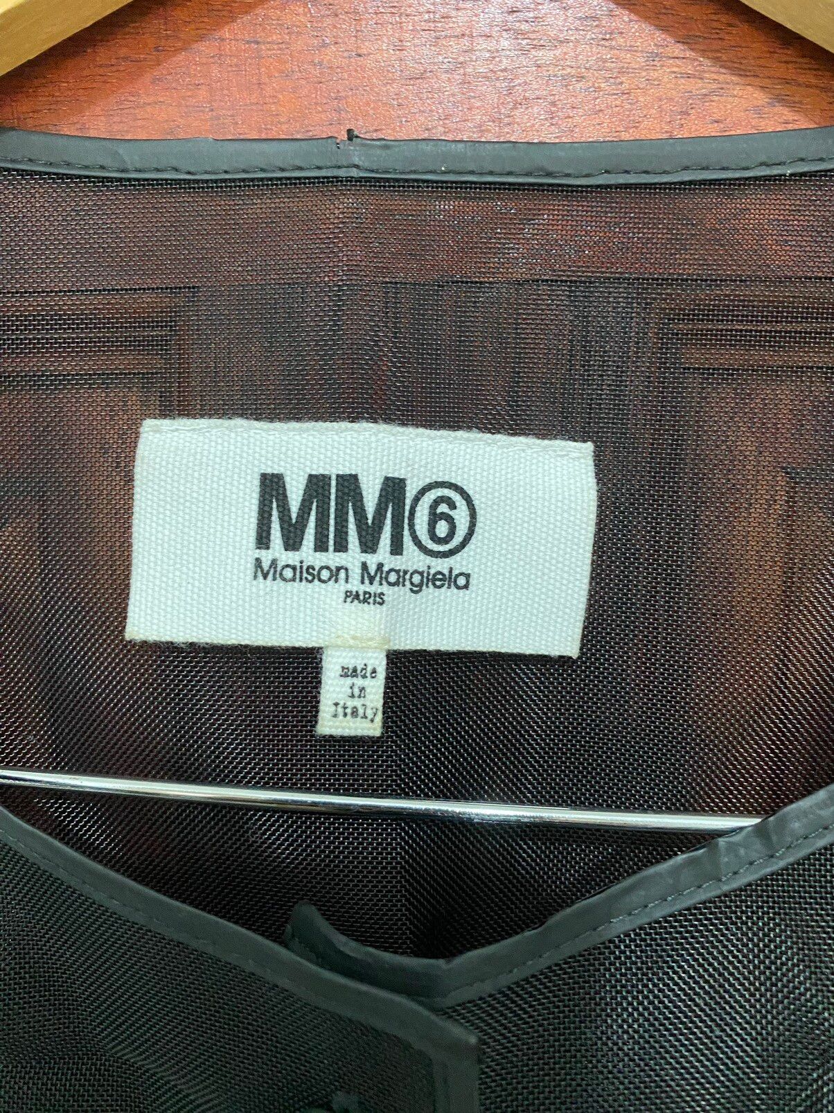 Maison Martin Margiela MM6 Mesh Less Sleeve Shirt - 12