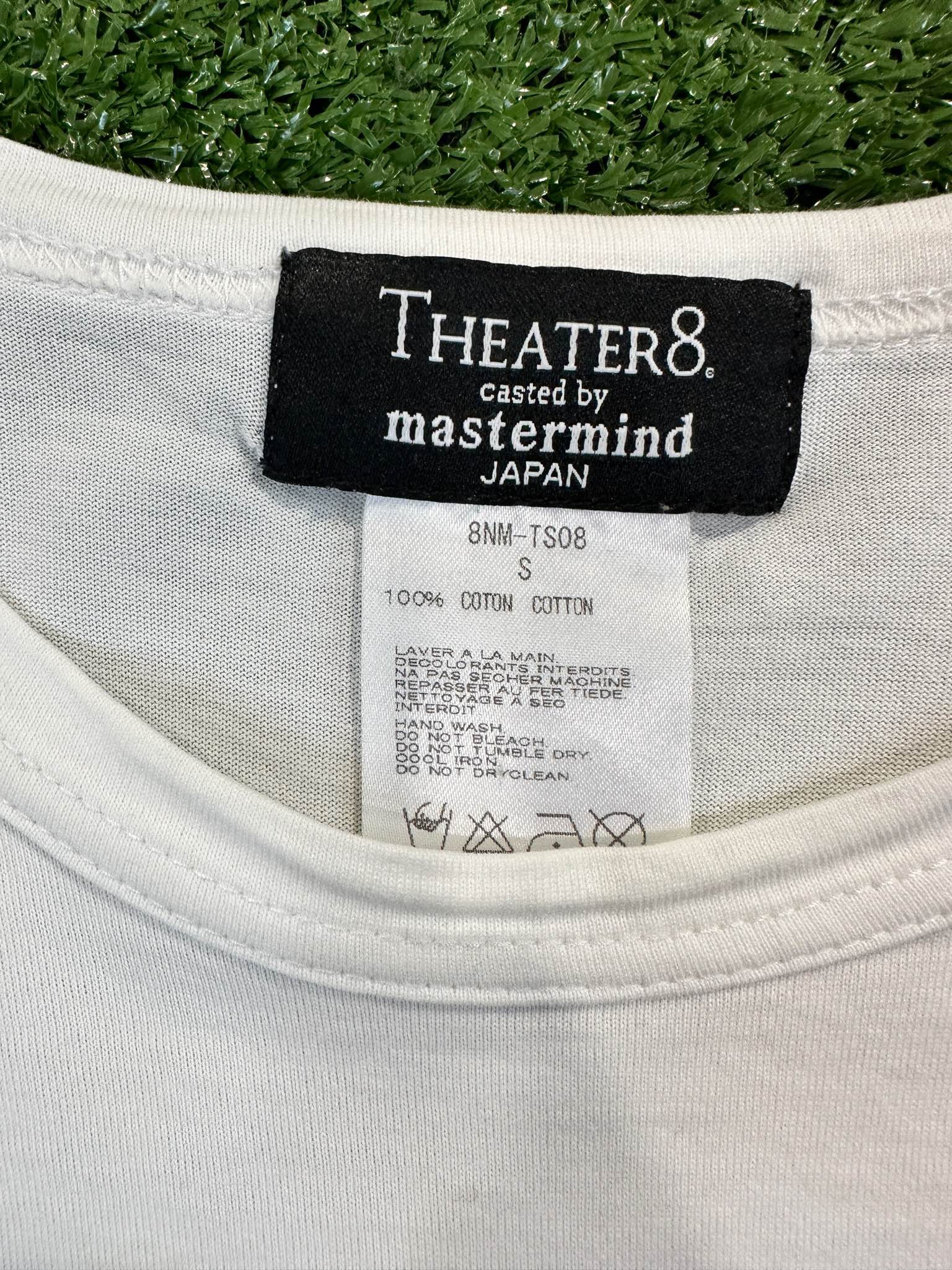 Mastermind Japan X Theatre 8 White Madonna Nudes Tee - 3