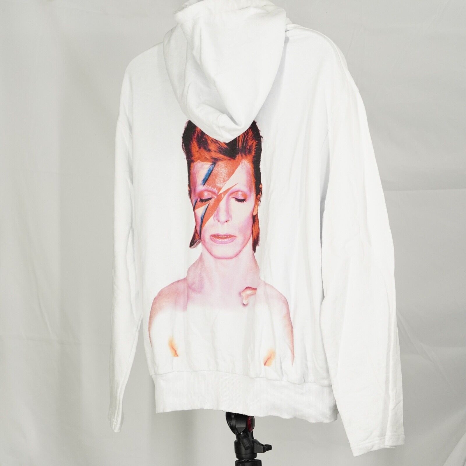 David Bowie IH NOM UH NIT Hoodie Sweatshirt White Paris M - 8