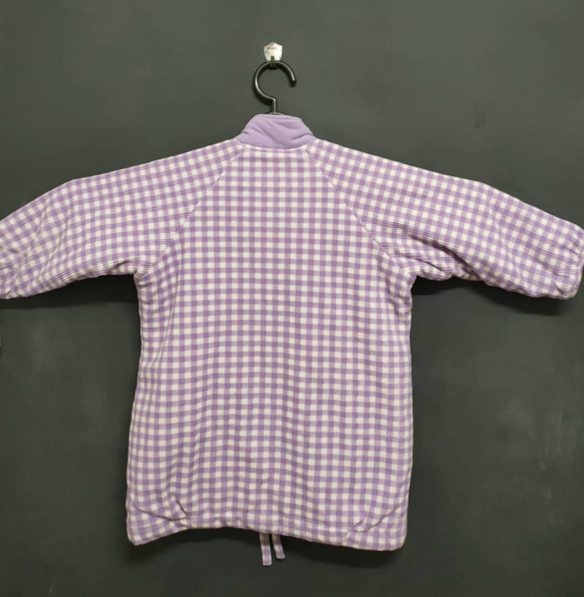 Flannel - Corduroy Checkered Kimono Hanten - 2
