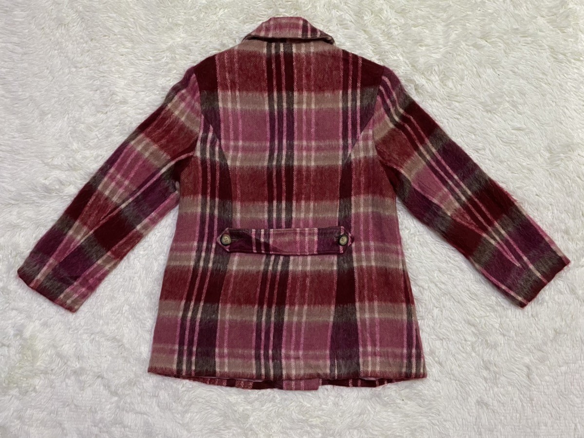 Japanese Brand - Jean-Cox Checked Hairy Wool Blend Jacket - 6