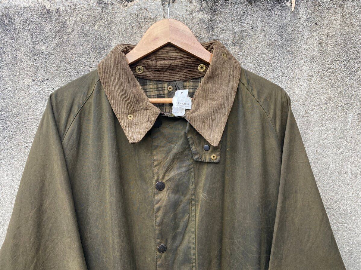 🏴󠁧󠁢󠁥󠁮󠁧󠁿 Vintage Barbour Classic Beaufort Waxed Jacket - 5