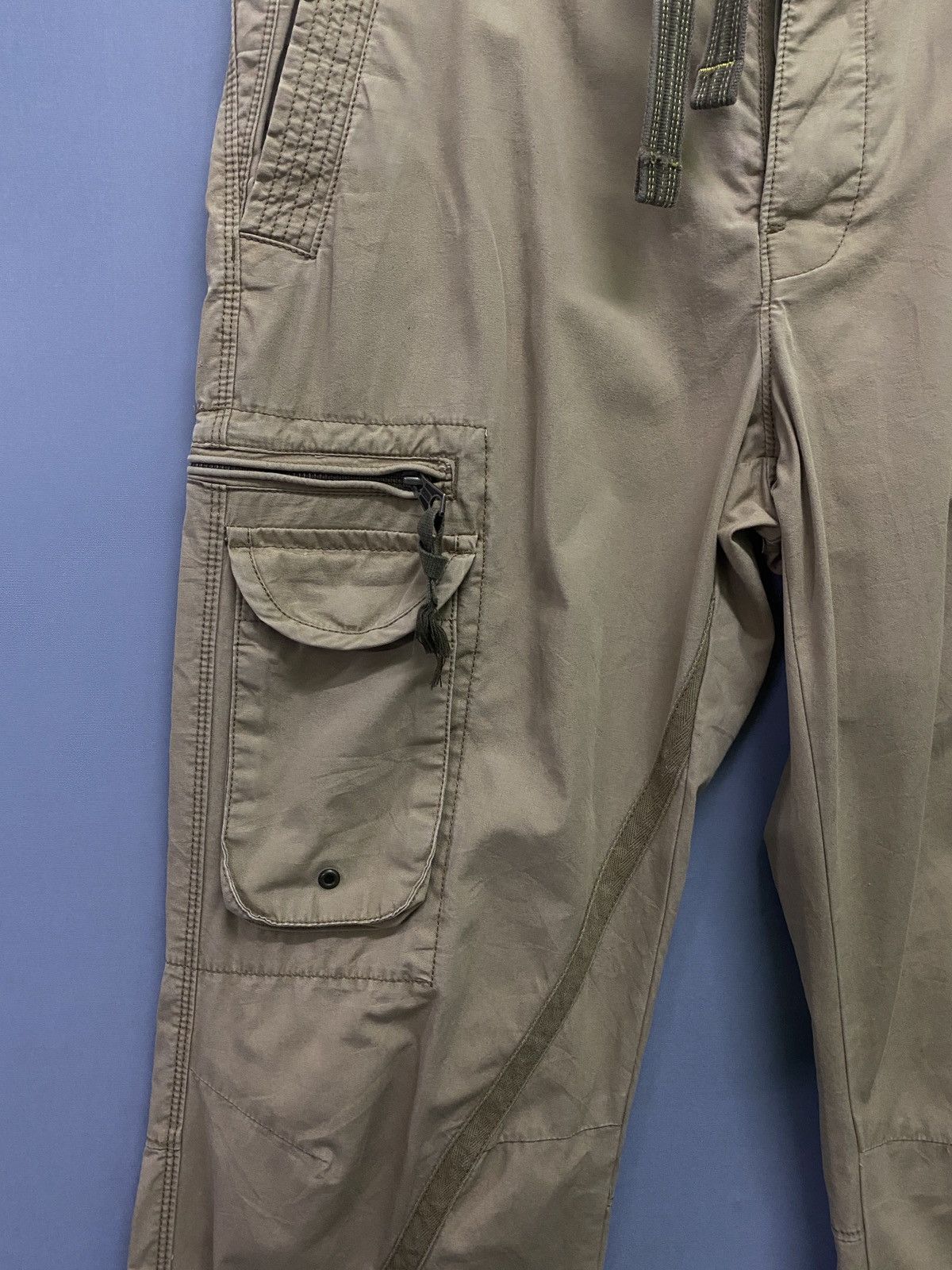 Vintage GAP Cargo Multi Pocket Tactical Parachute Pants - 5