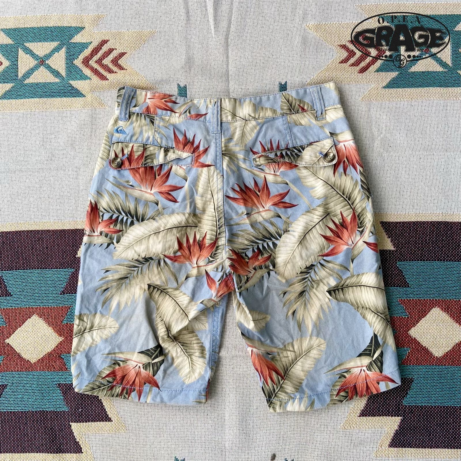 Vintage QUIKSILVER SUMMER PANTS SHORT - 1