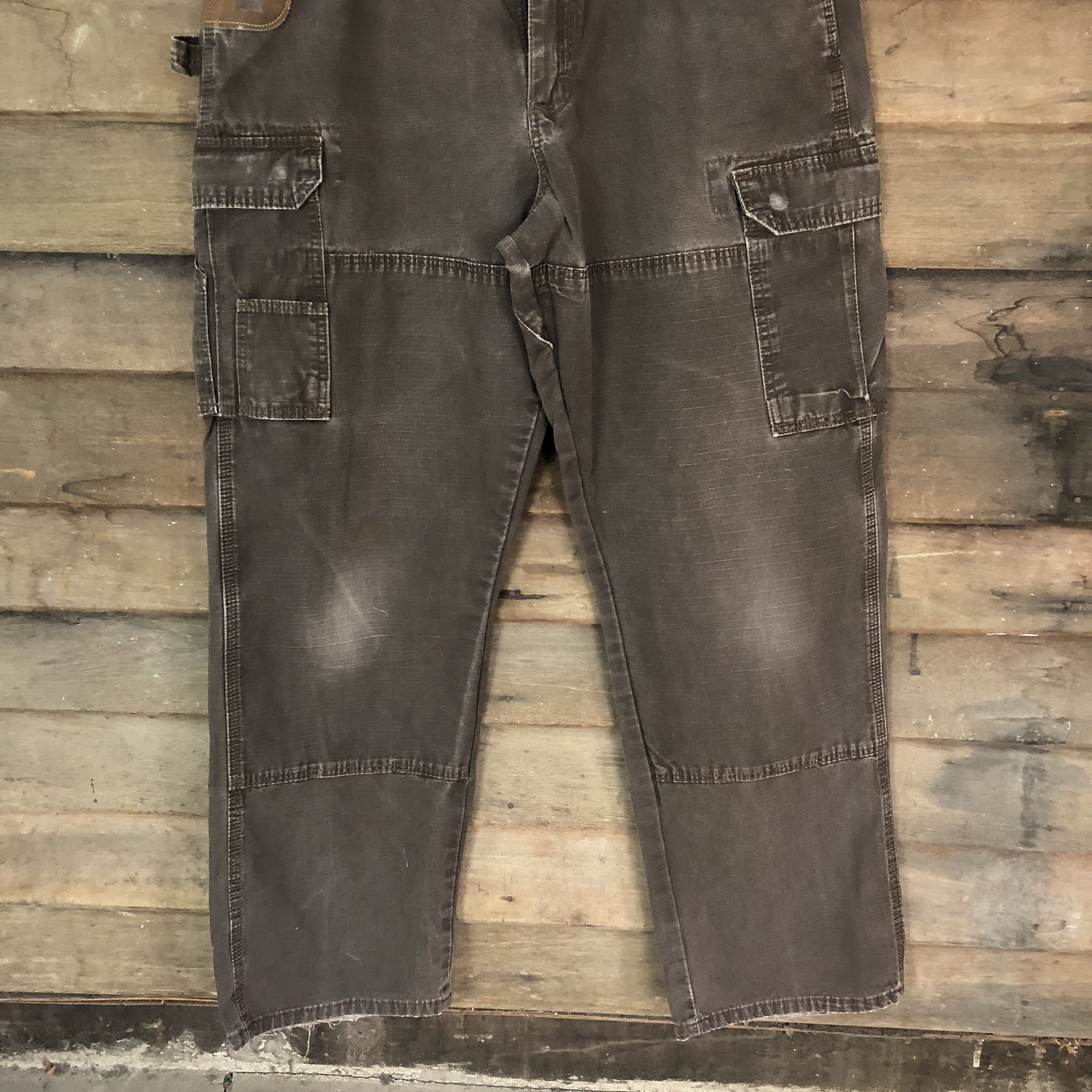 Wrangler Ringgs Workwear Ripstop Cargo Pants Brown #798 - 3