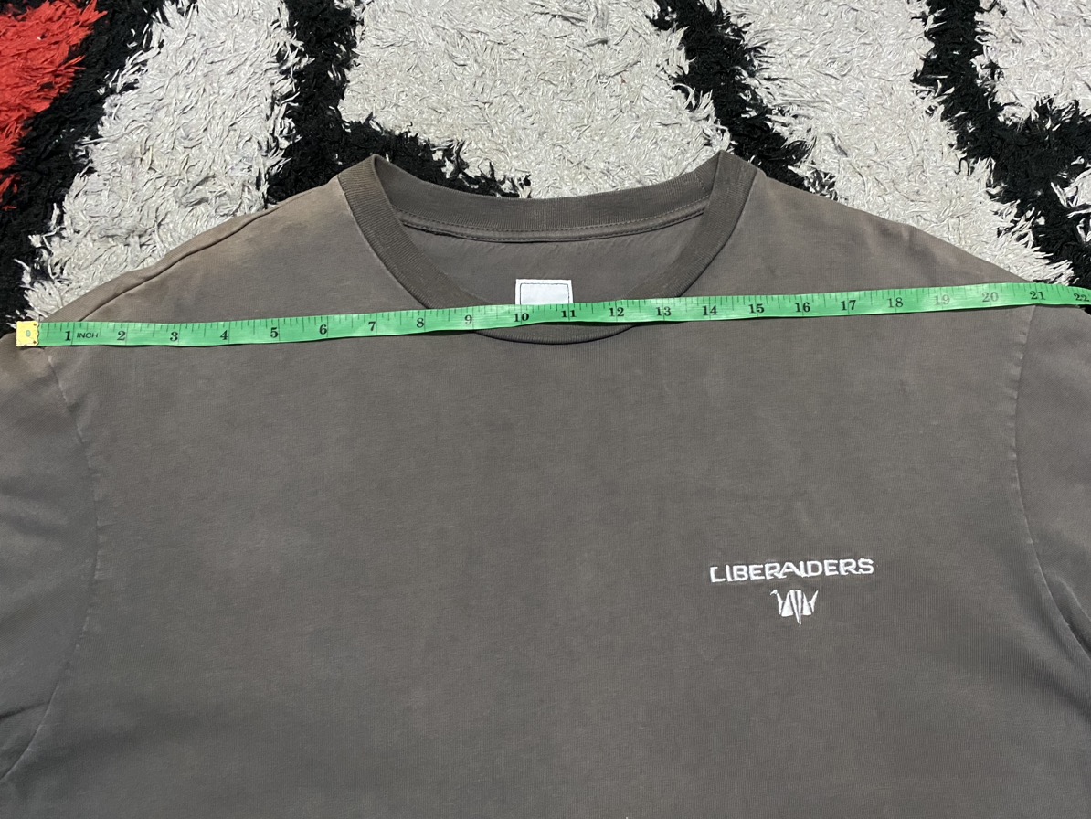 Streetwear - LIBERAIDERS Destination Unknown Long Sleeve Sunfaded T-Shirt - 18