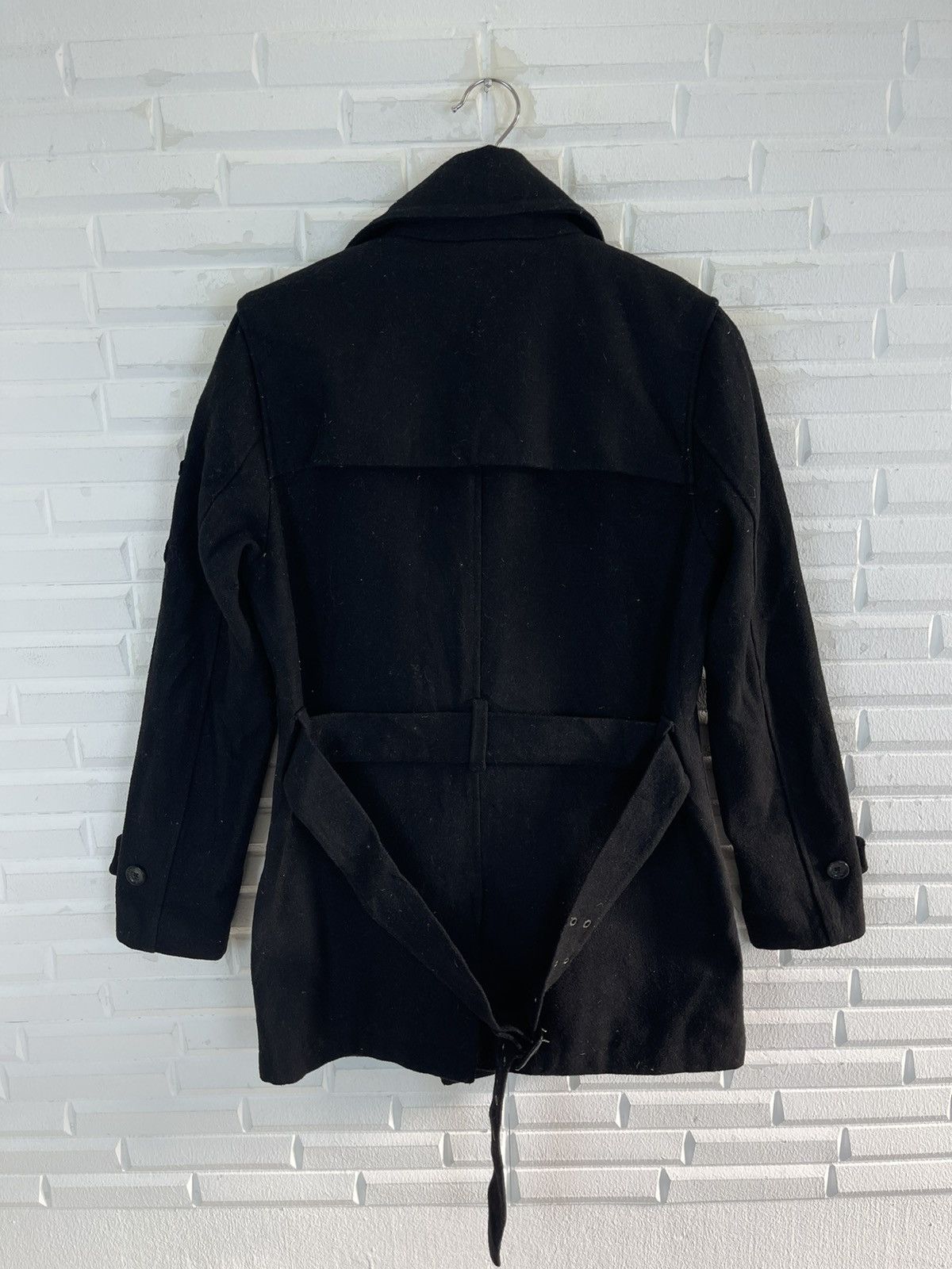 BLACK AVANT GARDE ROEN SKULL WOOL JACKET LGB IF SIX WAS NINE - 4