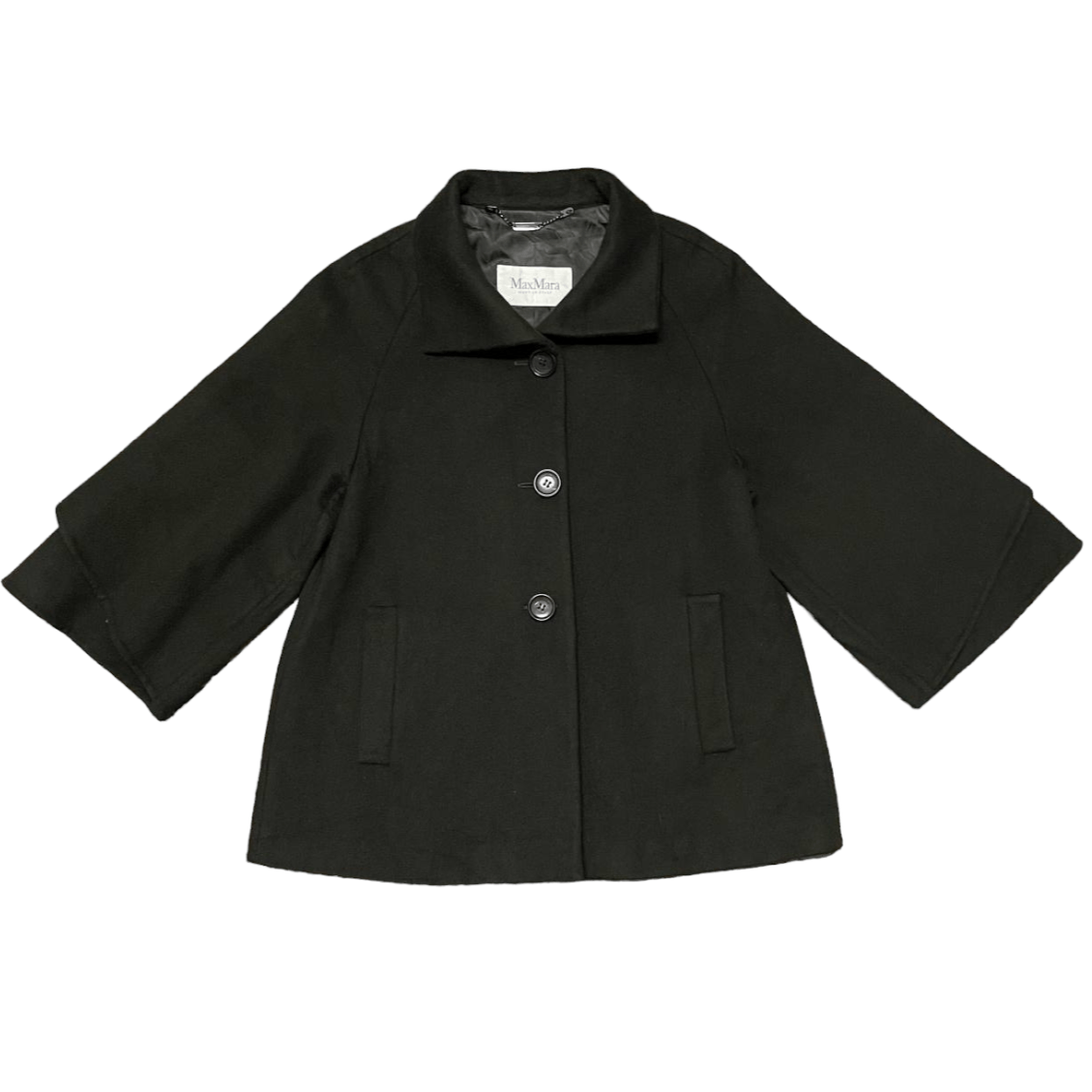Archival Clothing - Archive Max Mara Made in Italy Wool Coat - 1