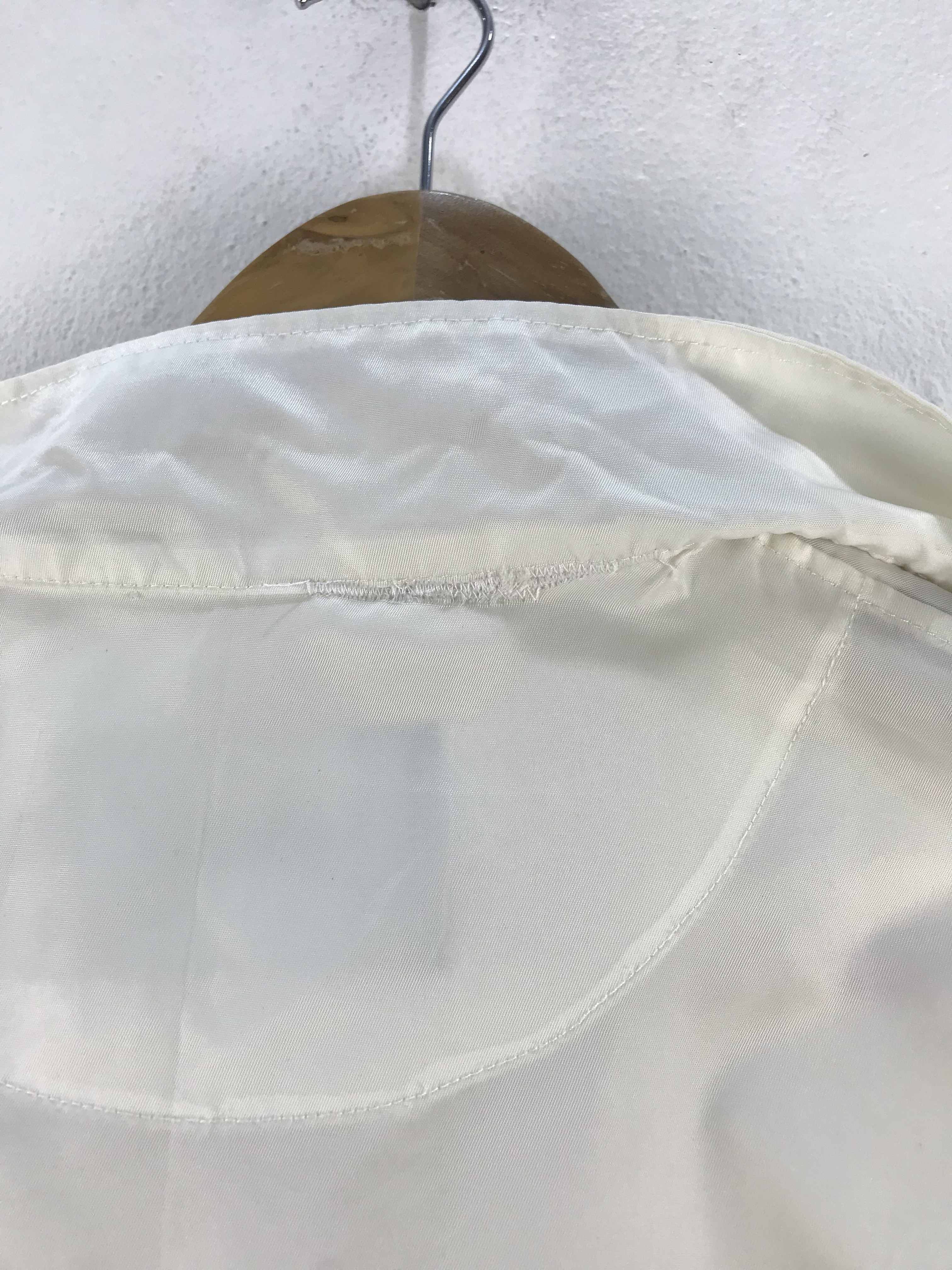 Stussy Club White Windbreaker Jacket - 16