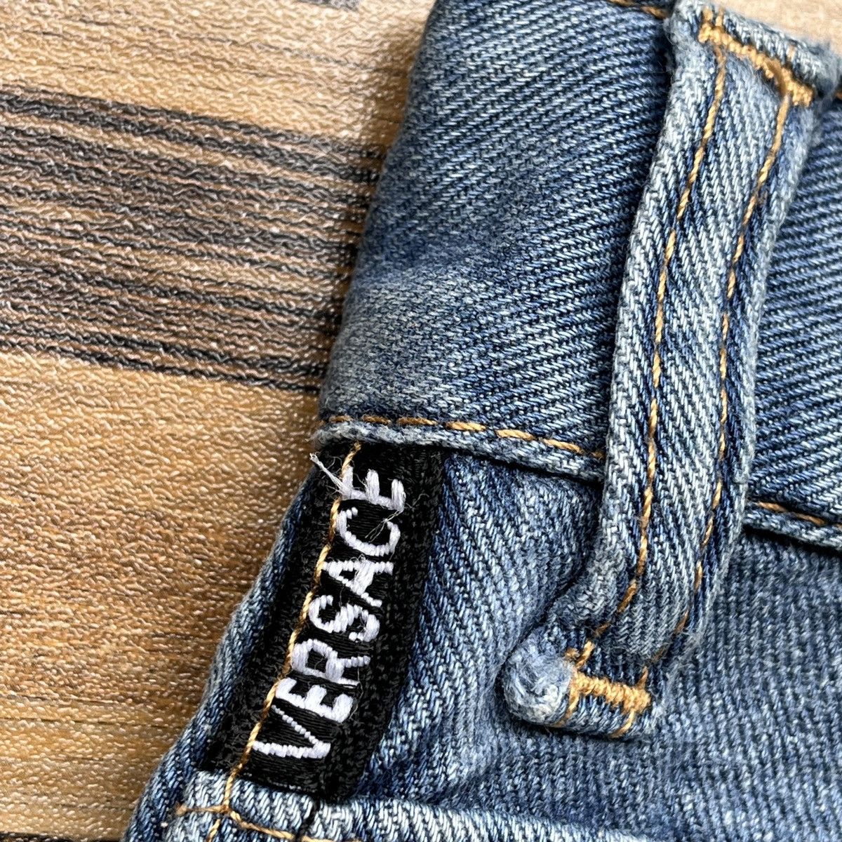Vintage Versace Denim Jeans Made In Italy - 16