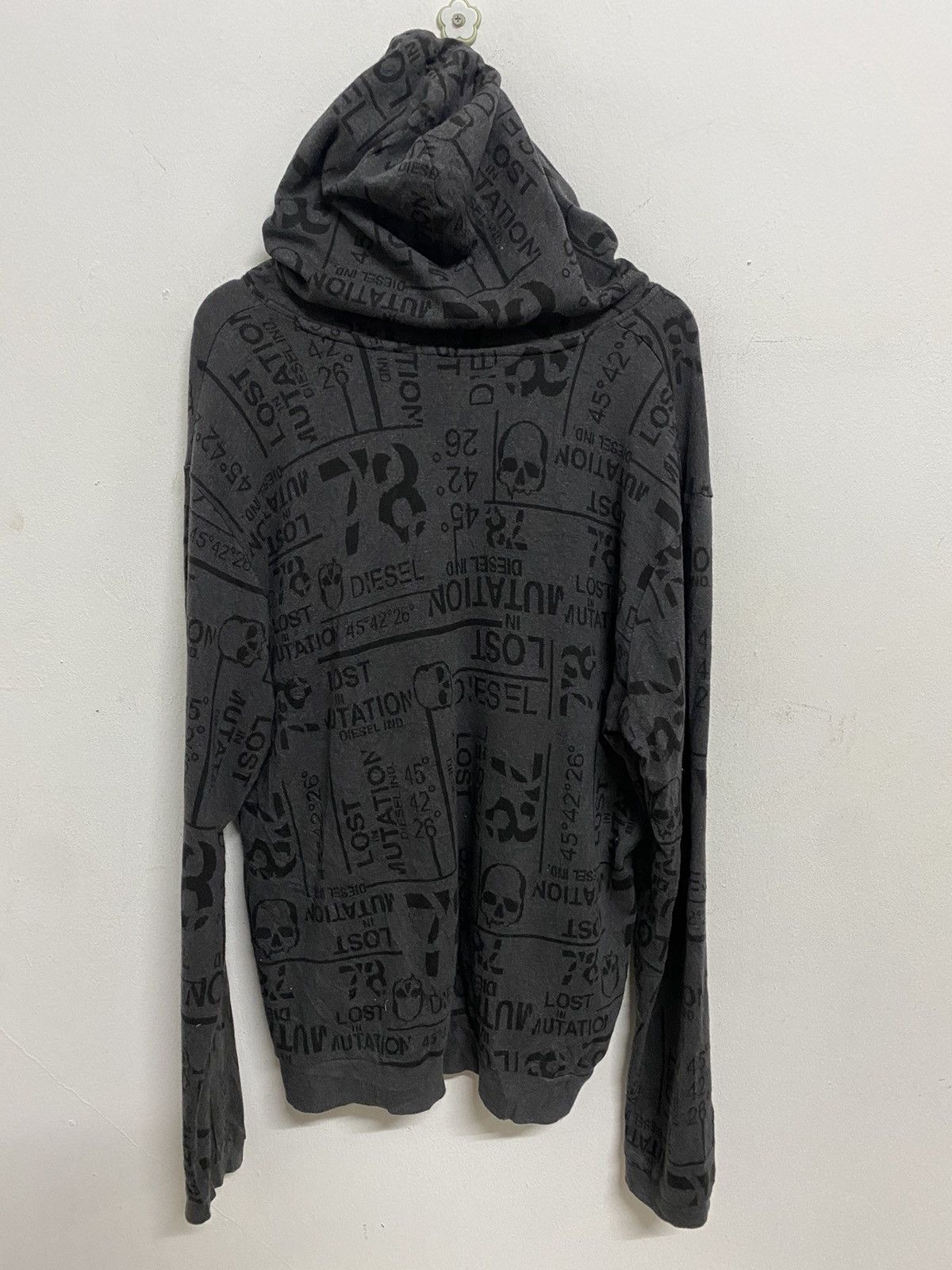 Vintage Diesel Aop Hoodie - 8