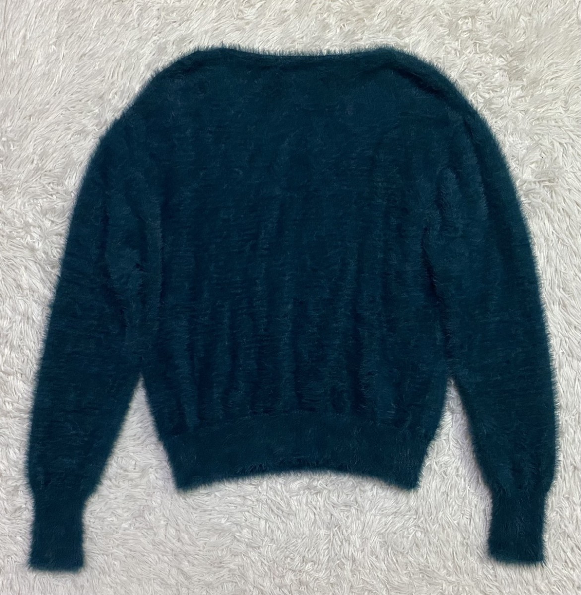Street Fashion - GRL Luxury Cozy Nylon Fuzzy Cardigan Sweater Pullover - 4