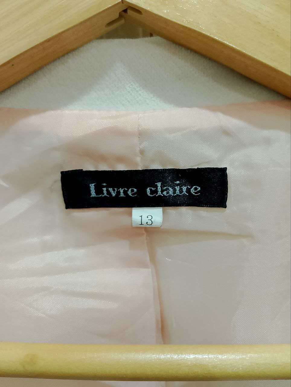 Tailor Made - Livre Claire 1 Button Suit Coat Blazer - 8