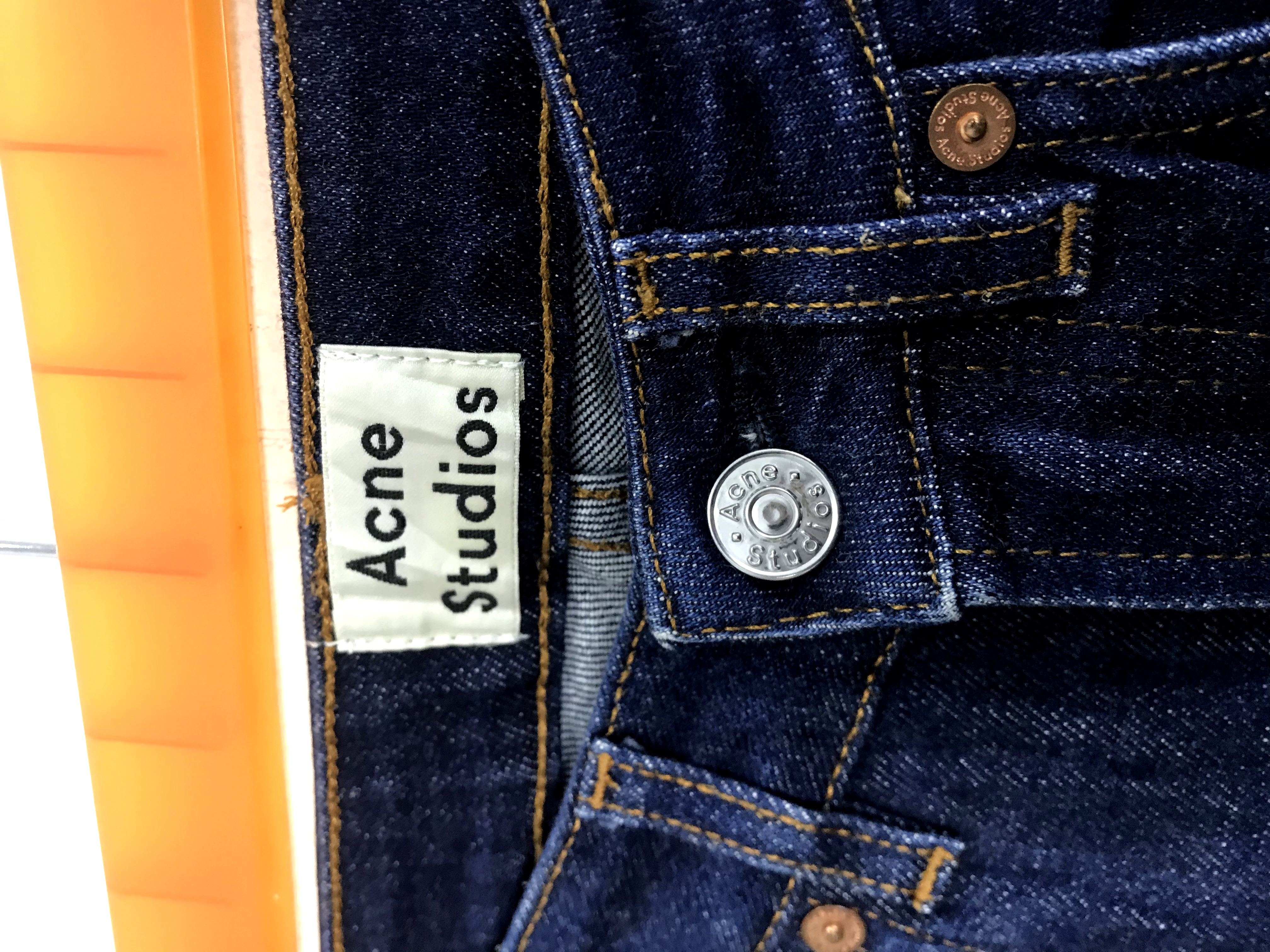 Acne Studios Italian Designer Denim Jeans Trouser Pant - 7