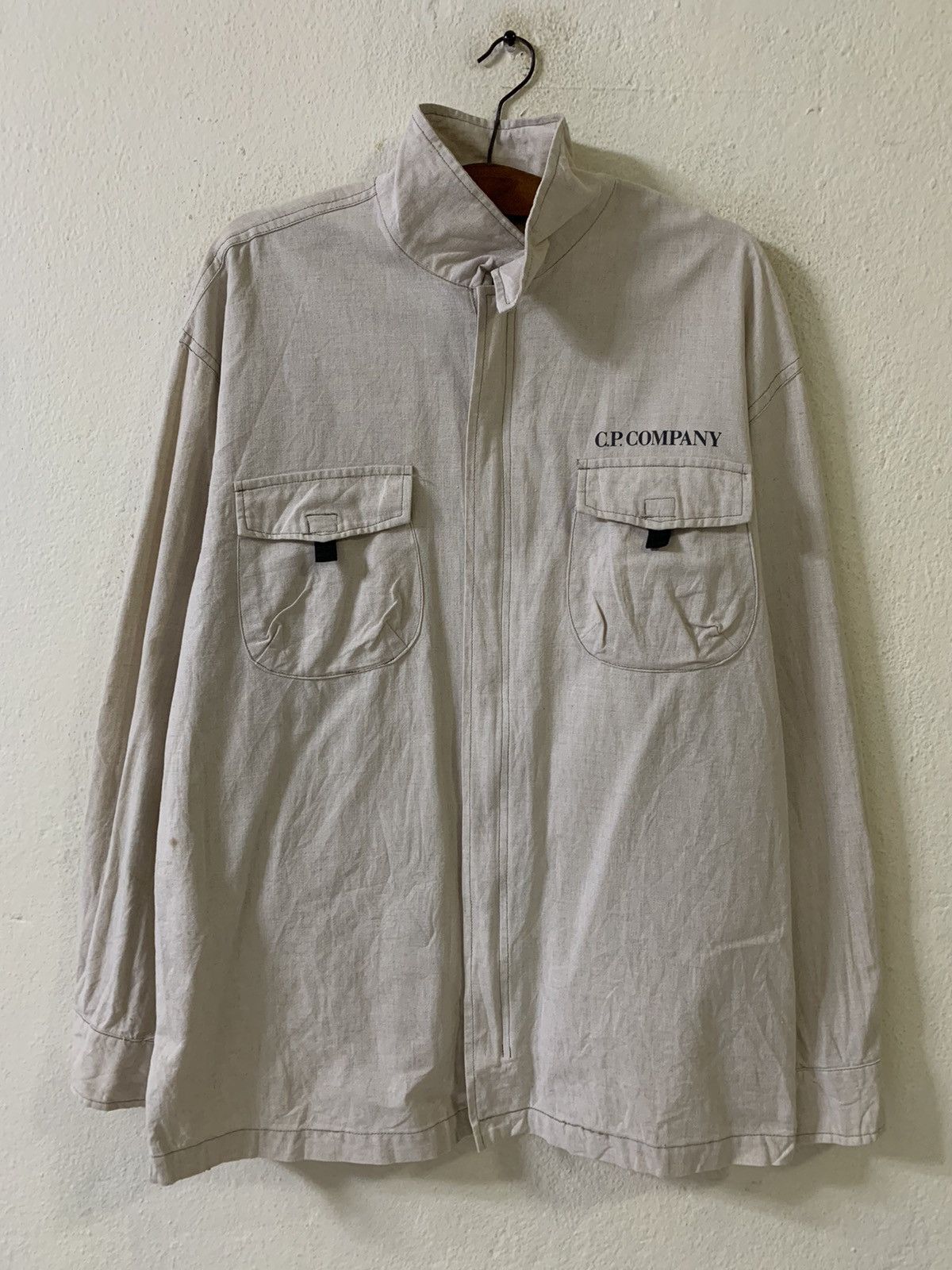 CP Company Flannel Zipper Shirt - 1