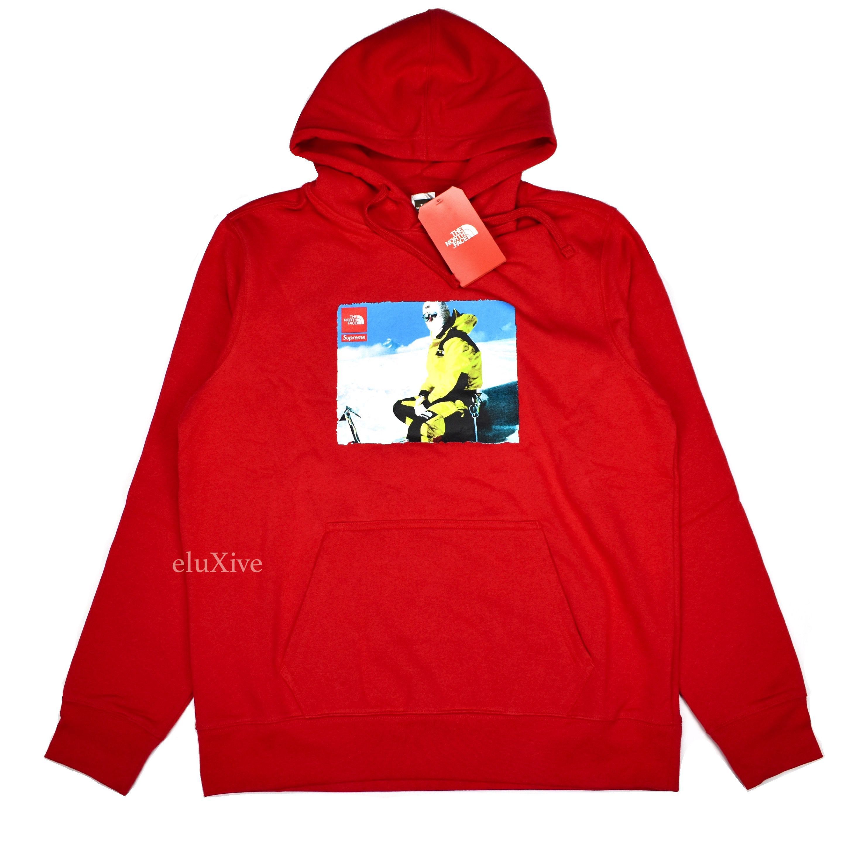 Red Photo Logo Hoodie DS - 1