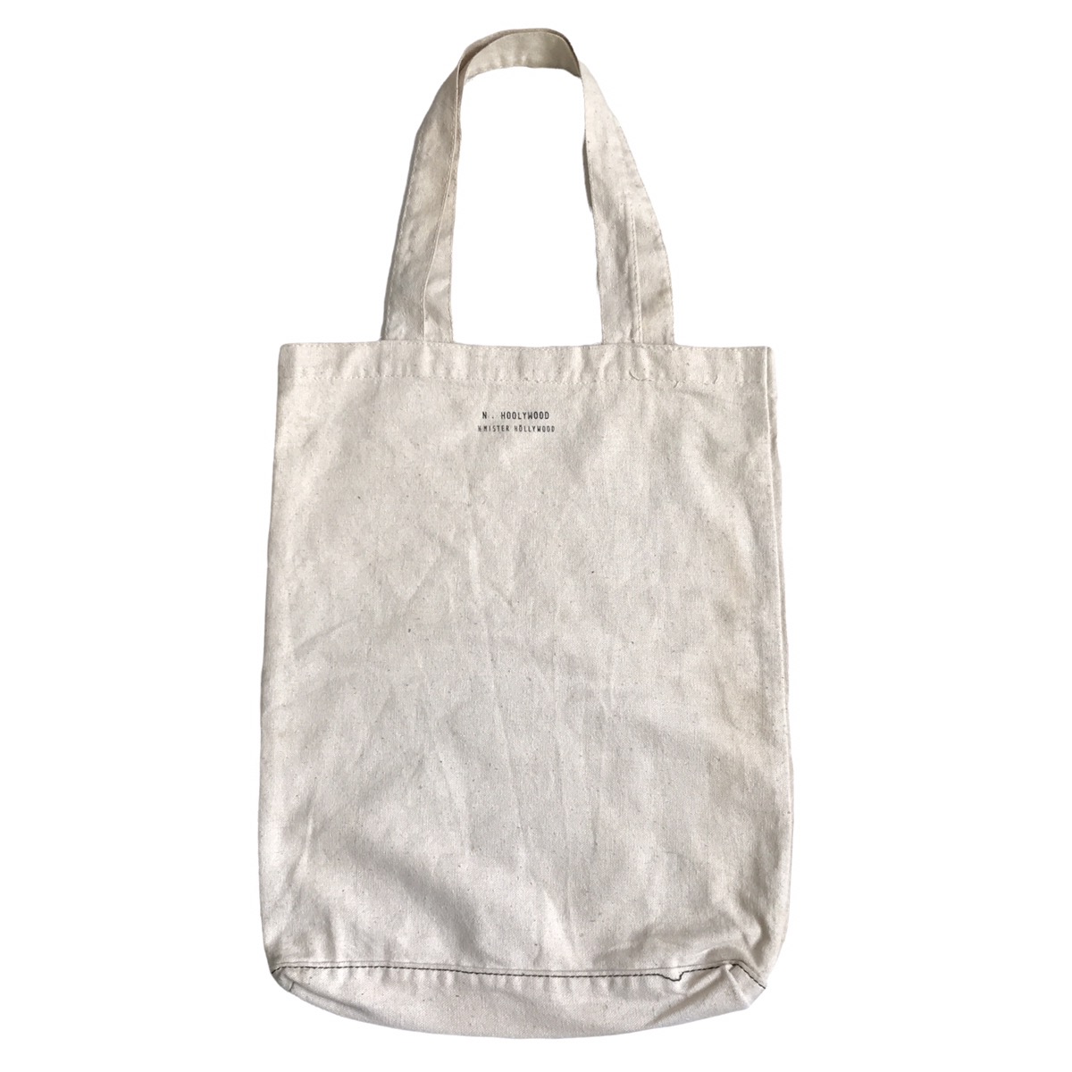 Authentic N. Hoolywood Japan Basic Canvas Tote Bag - 2