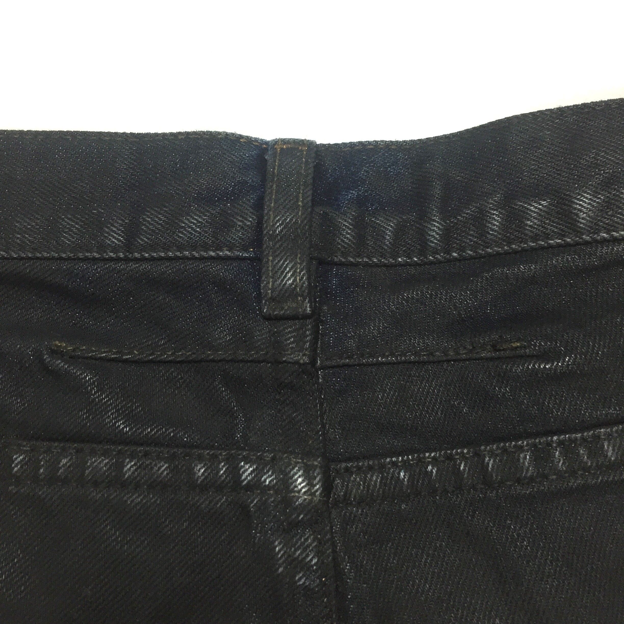 Coated Blue Denim Jeans NWT - 14