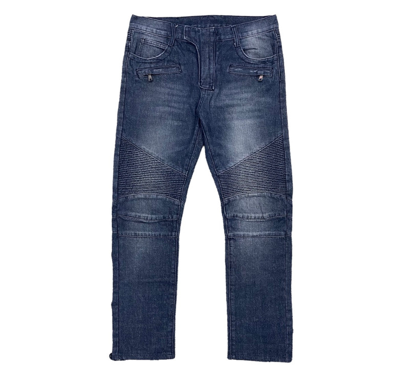 Vintage Balmain Bikers Denim Slim - 1