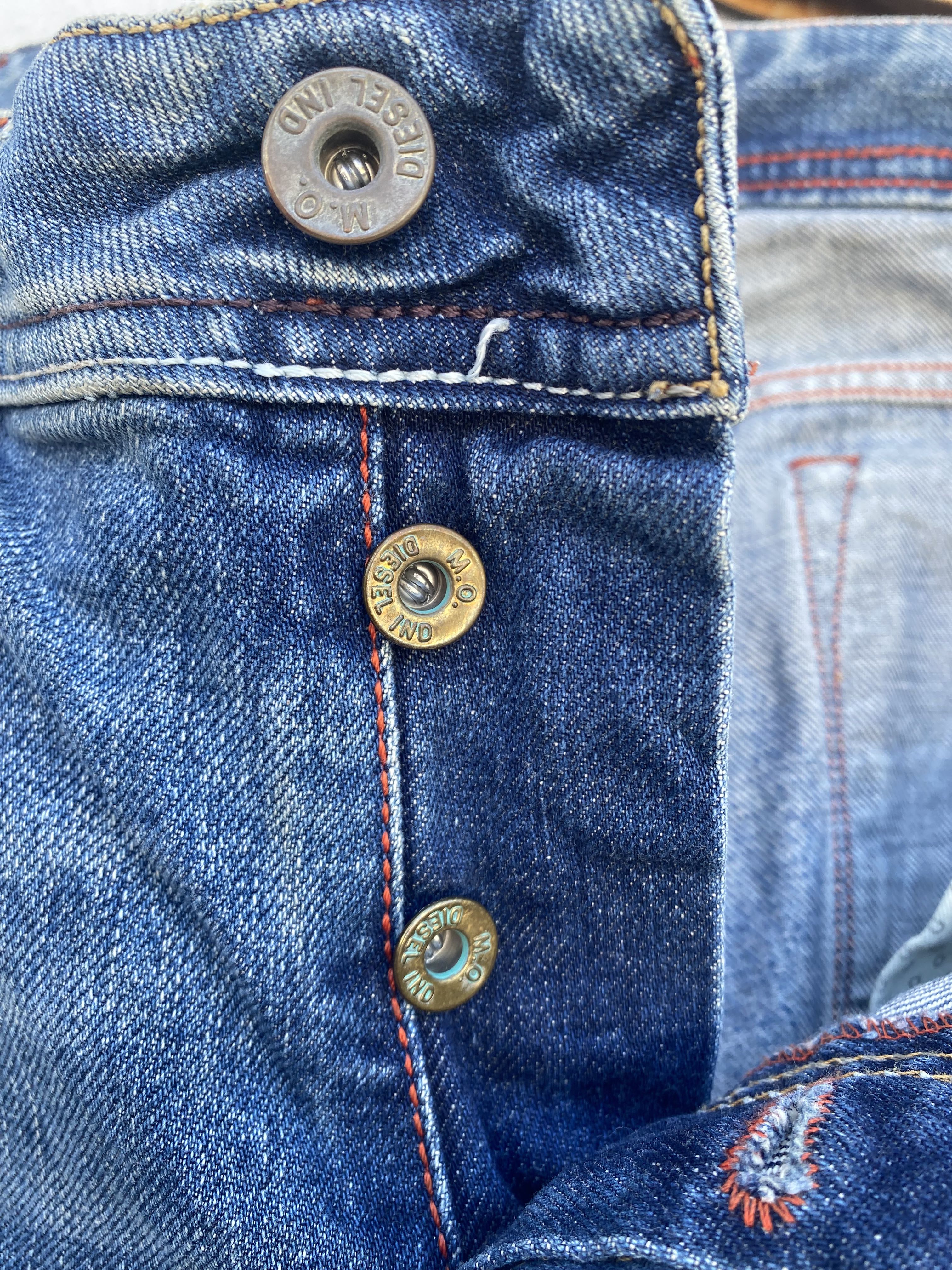 Vintage Jeans Diesel Denim Made in Italy 34 inci  - 5