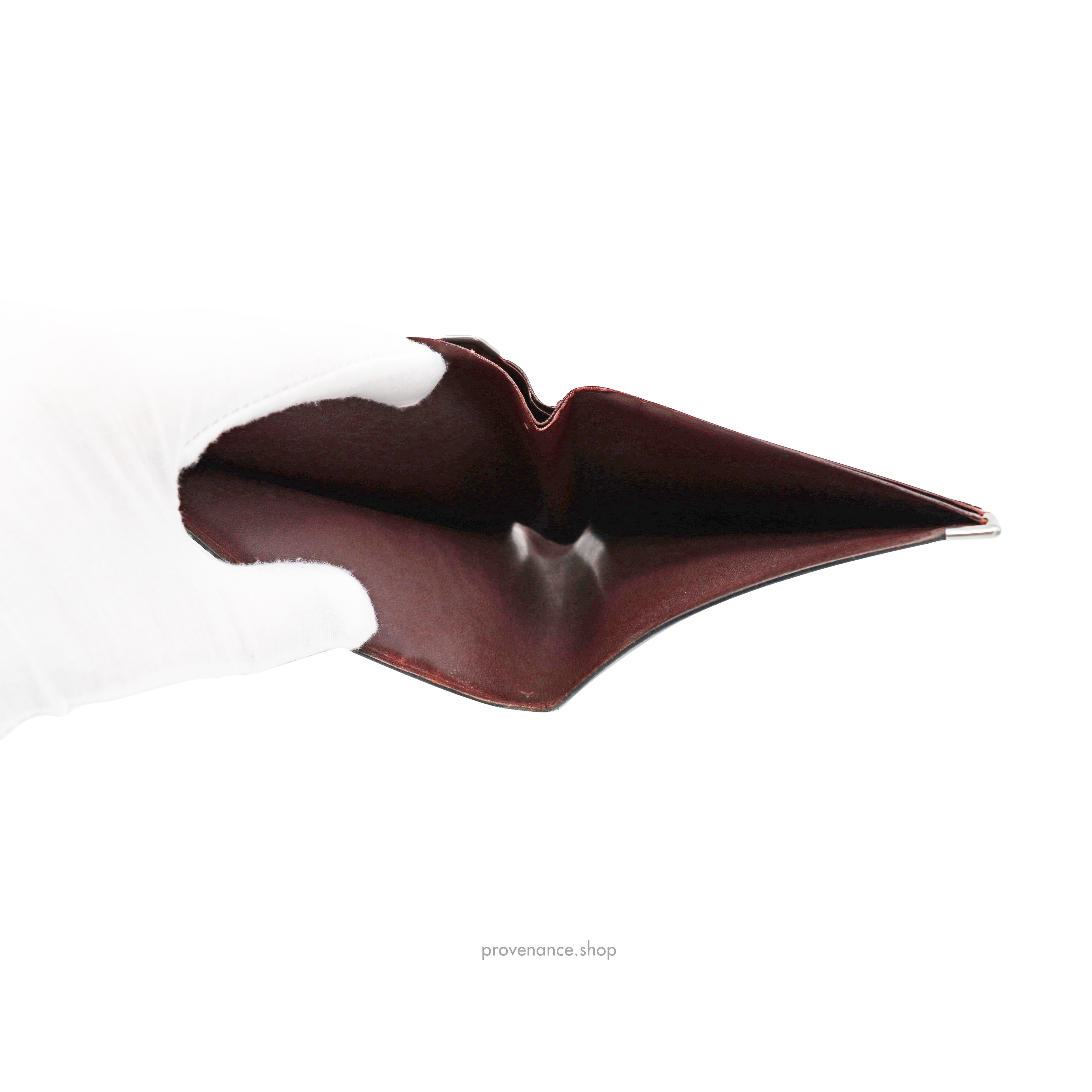 Cartier Bifold Wallet - Black Calfskin Leather - 8