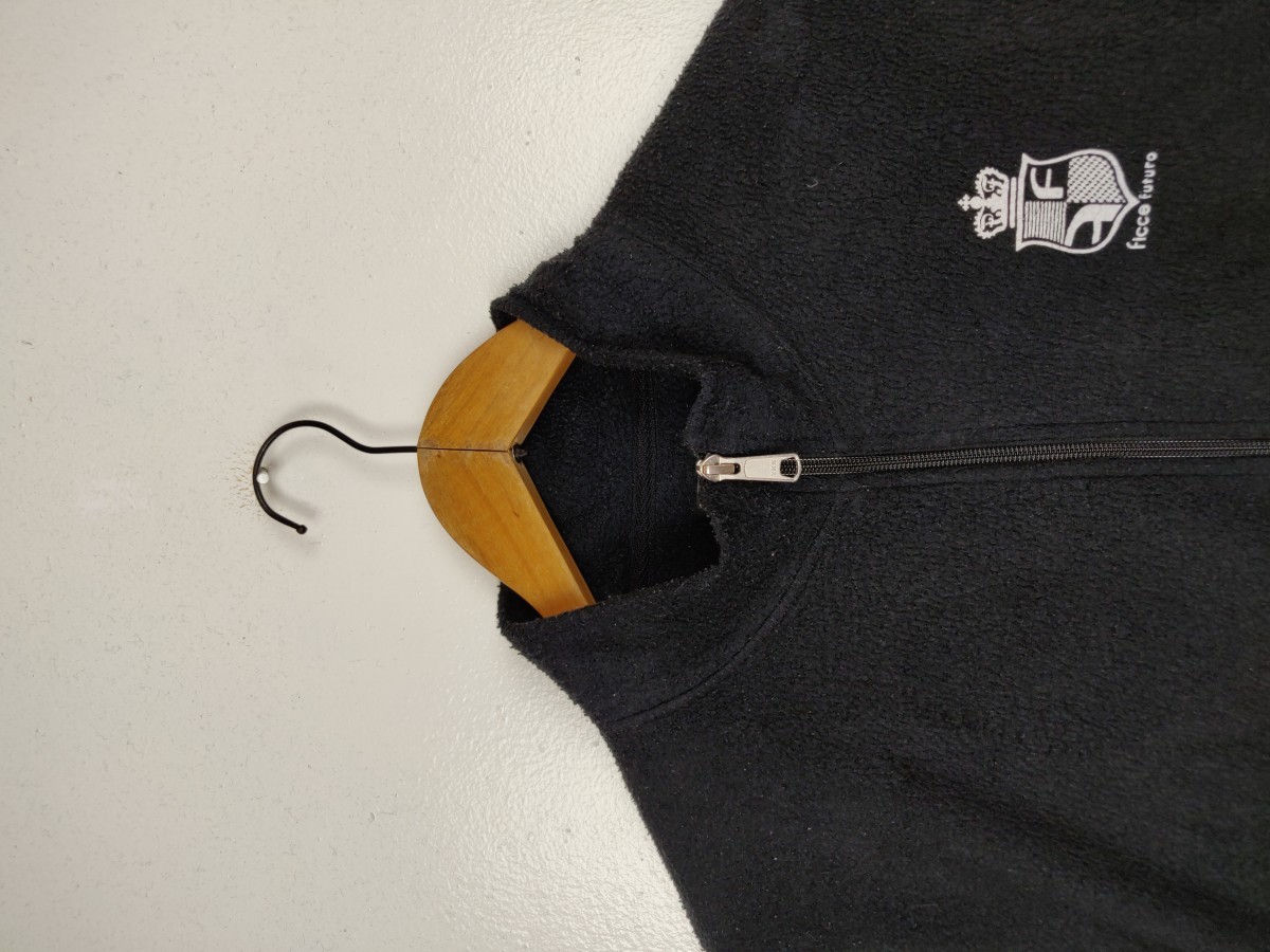 Designer - Ficce by Black Zip Up Sweater Jacket - 2