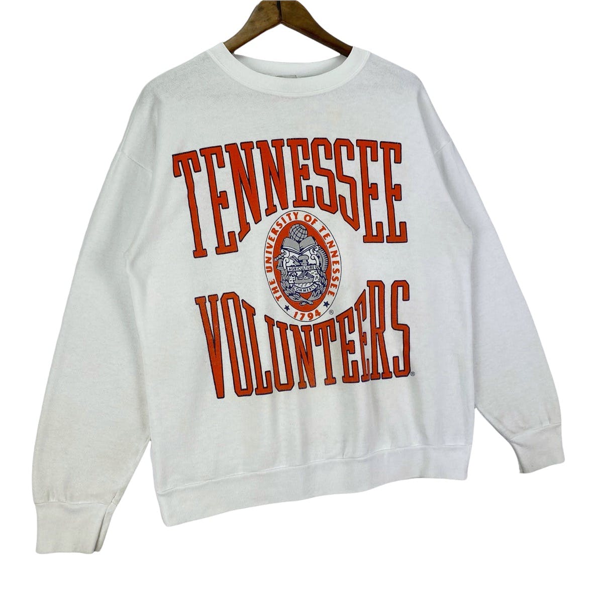 Tennessee Volunteers Ncaa - Vintage 80s University Of Tennessee Volunteers Sweatshirt - 6