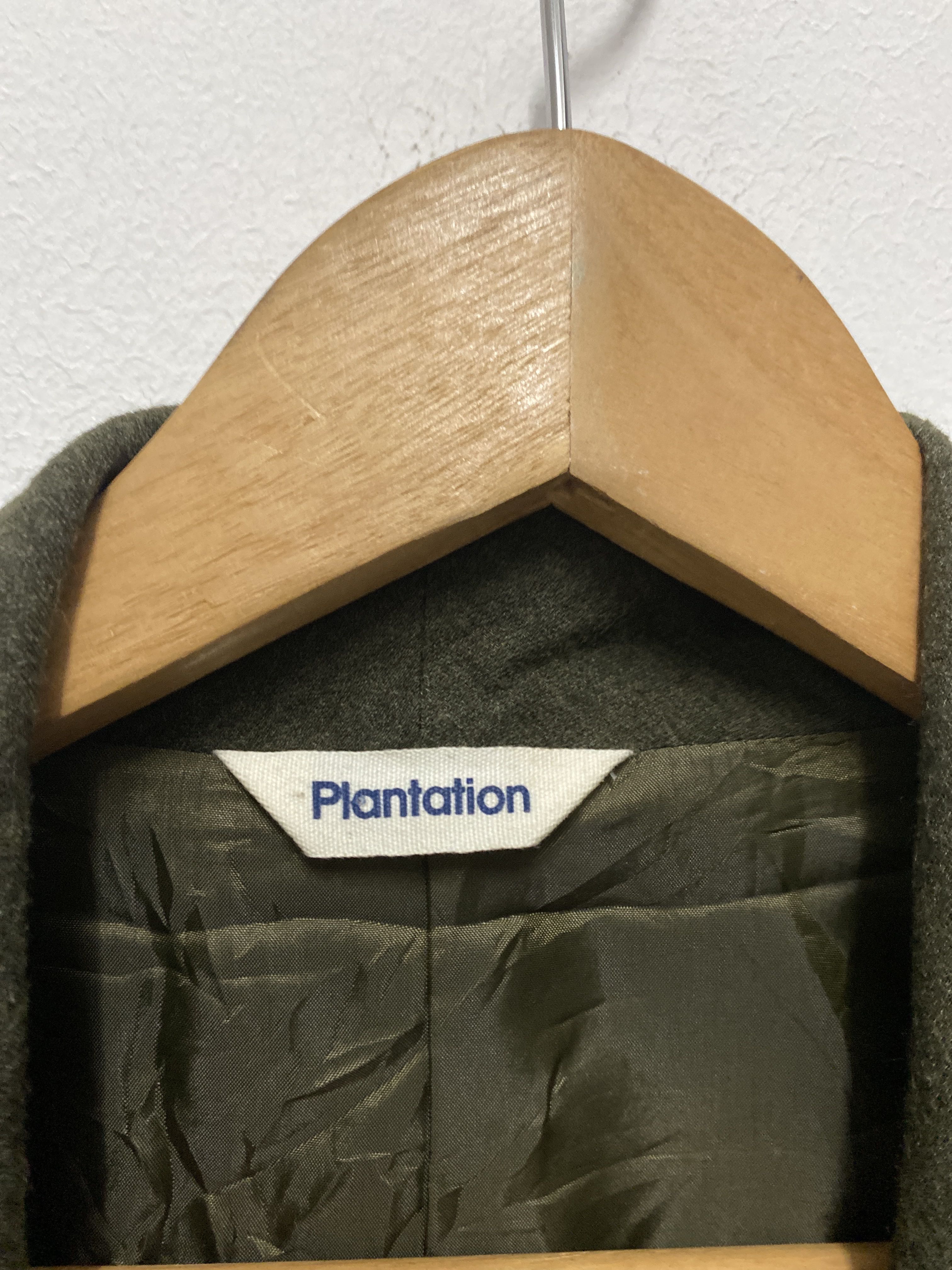 Plantation Olive Green Wool Blazer Jacket – Minimal Japanese Tailoring - 2