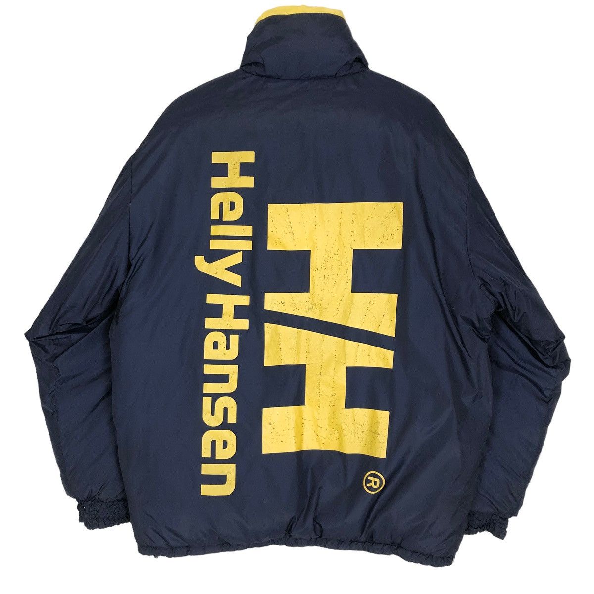 Vintage Helly Hansen Urban Reversible Down Jacket Big Logo - 1