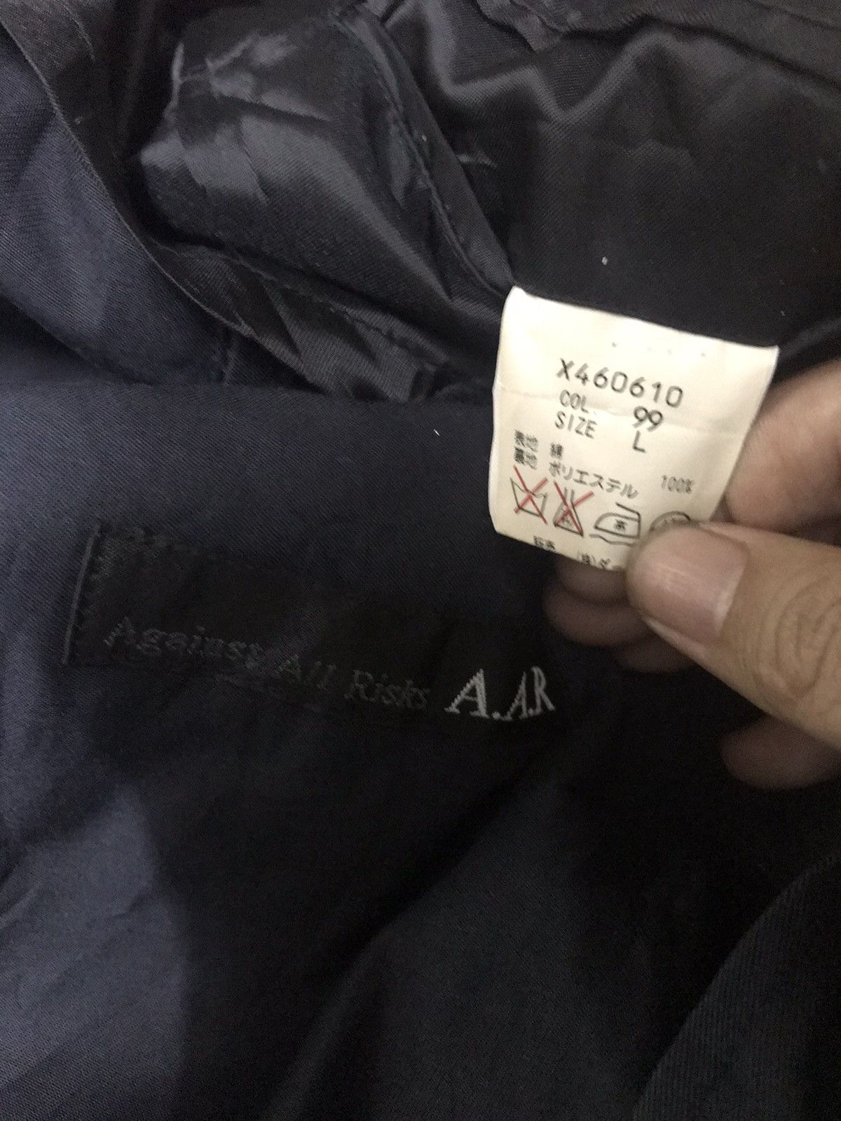 Yohji Yamamoto Against All Risk (A.R.R )Trench Coat - 10