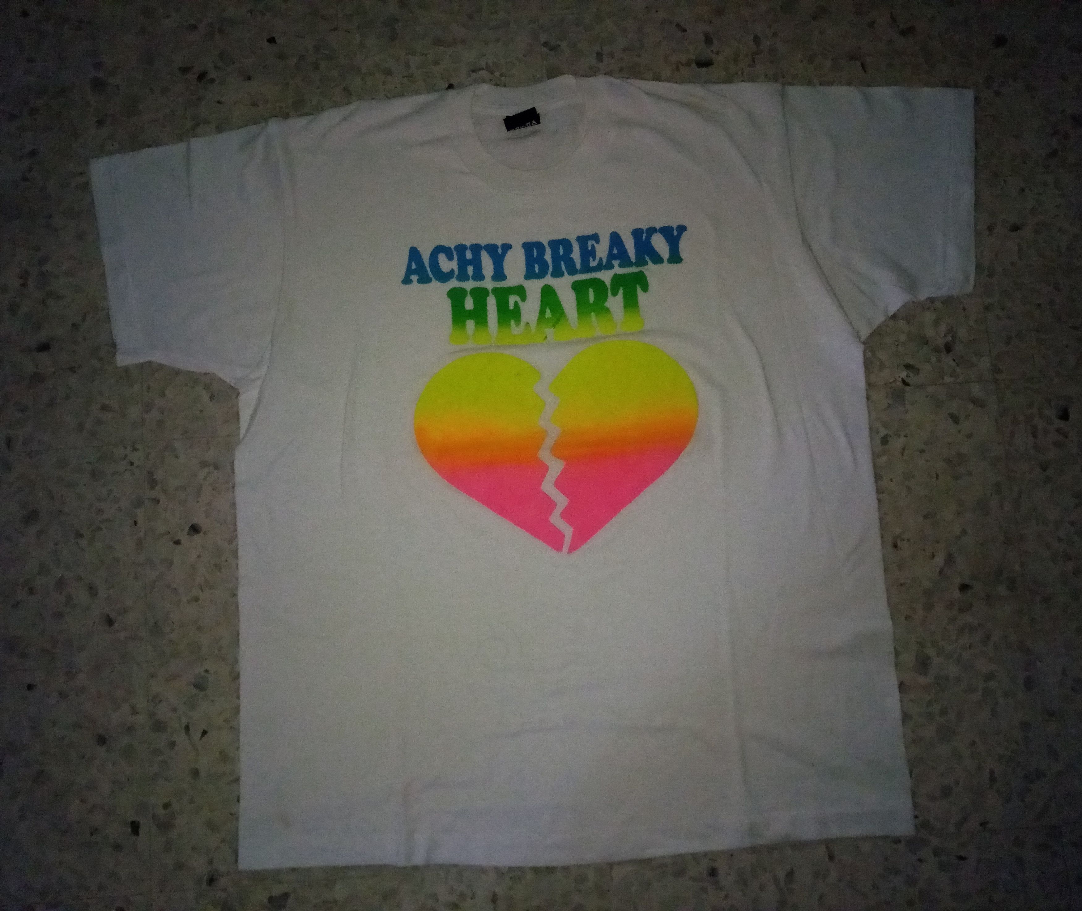 Vintage 50/50 Billy Ray Cyrus - Achy Breaky Heart shirt - 2