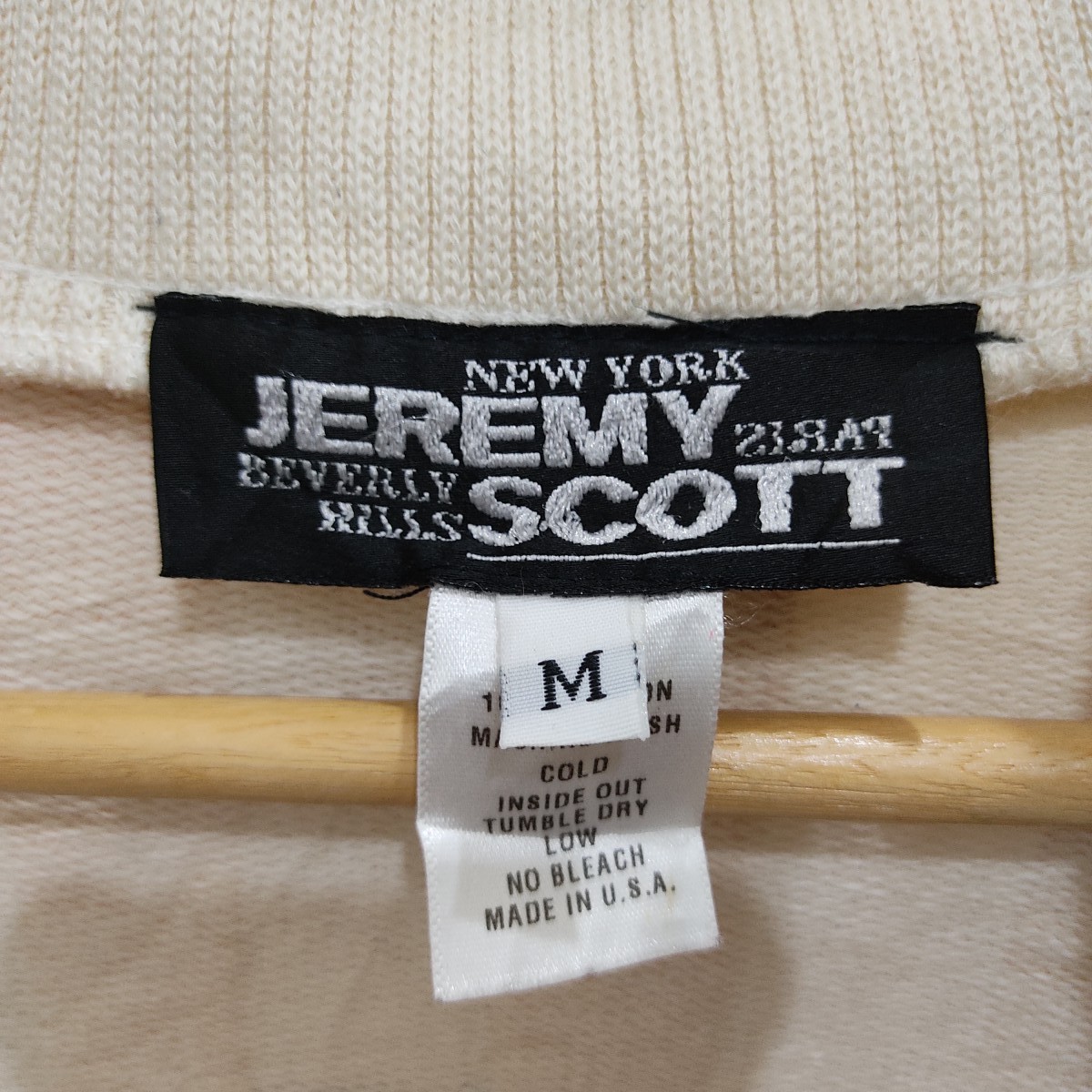 Beverly Hills - Jeremy Scott Beverly Hills Big Logo Stripes Training Jacket - 7