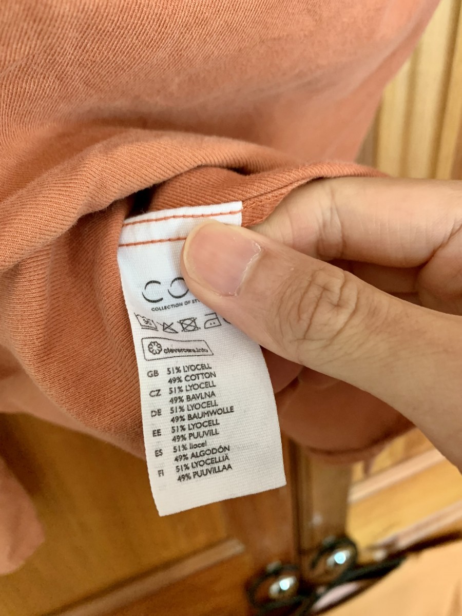 Cos - Cotton Lyocell Button Down Shirt - 8