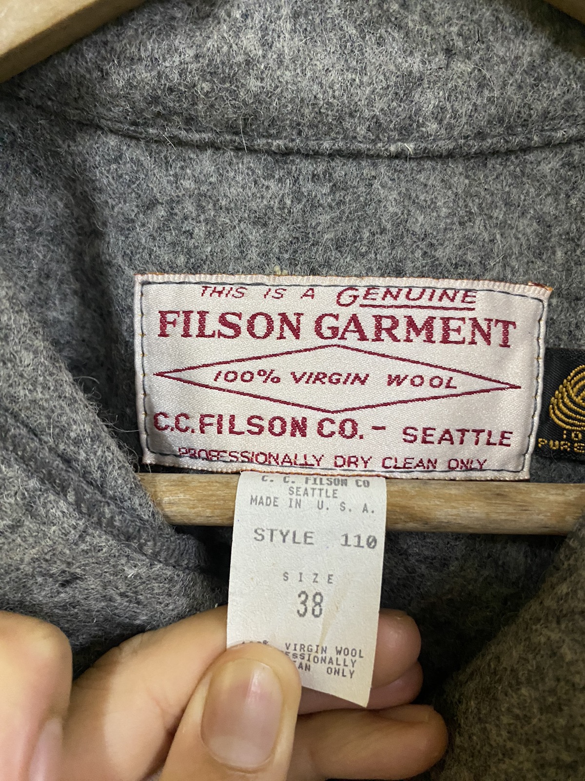 Filson Garment Workwear Multi pocket Workwear Jacket - 5