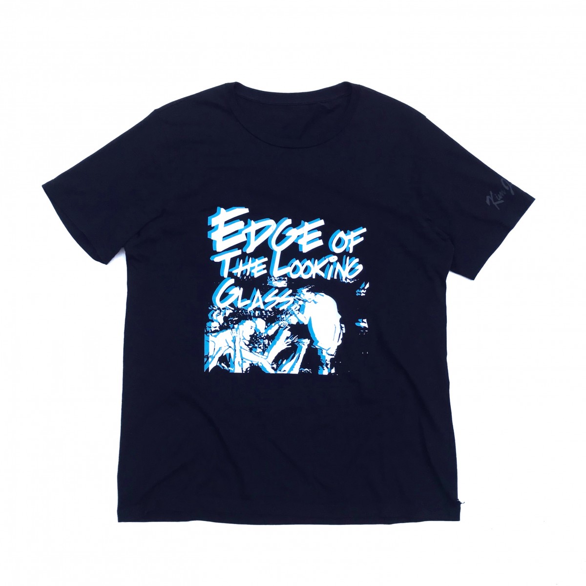 Kim Jones - Archives! Kim Jones Edge Of the Looking Glass Ripped tee - 1