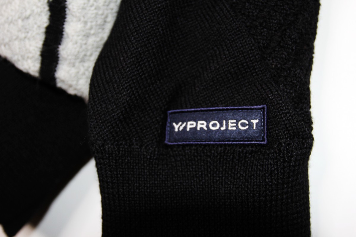 Y/Project X Jean Paul Gaultier Men Trompe L'oeil Cable Knit Top 