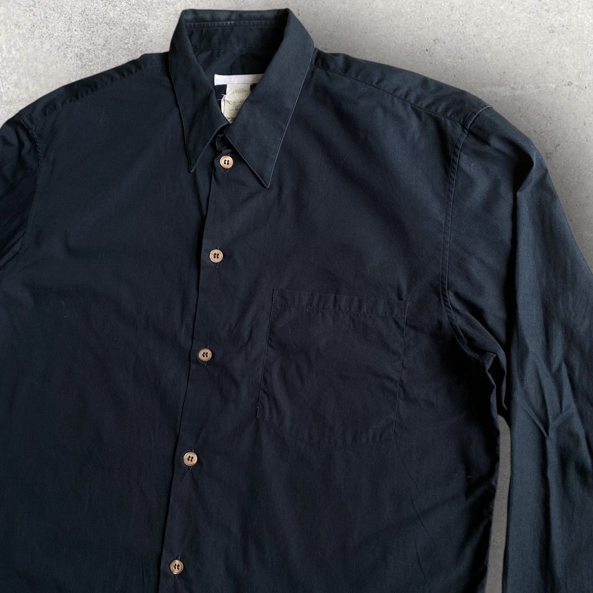 Archive Dark Navy Cotton shirt - 1