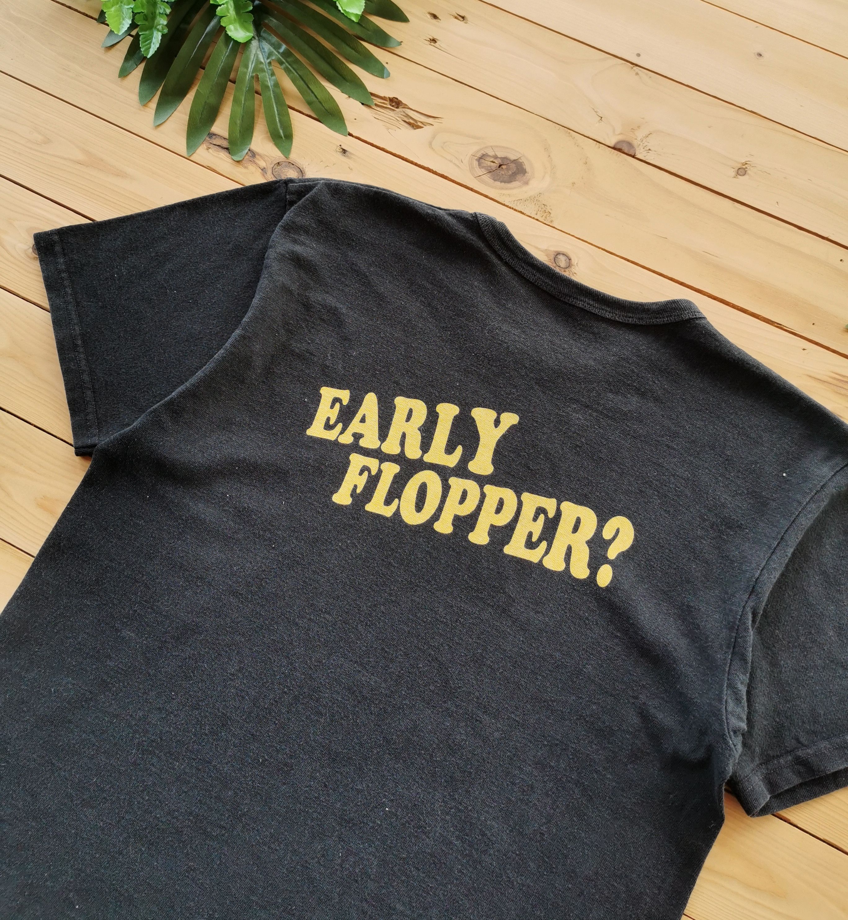 The Flat Head - Flat Head Co Loopwheeled Early Bloppers Tshirt - 3