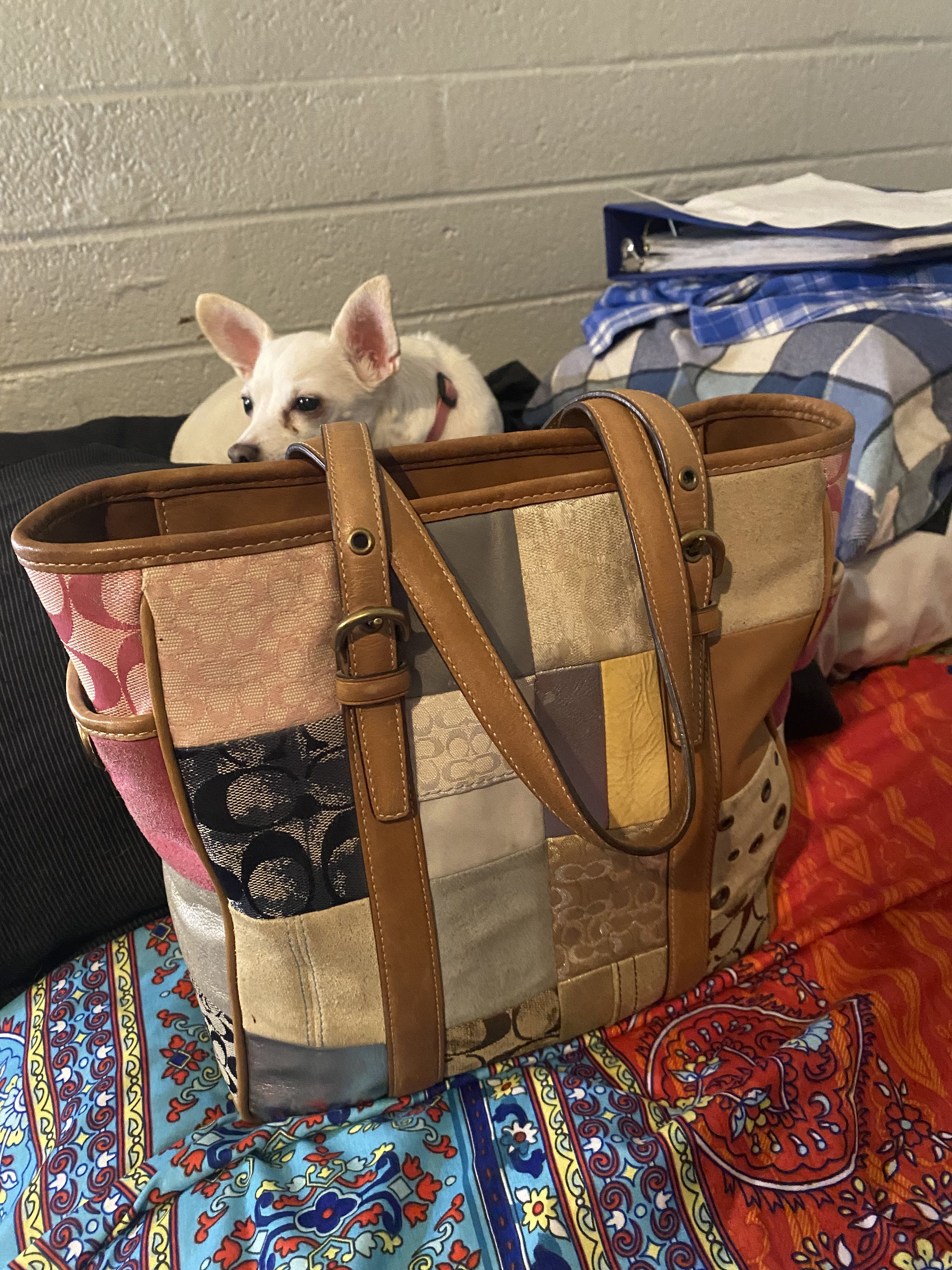 COACH authentic tote patchwork - 1