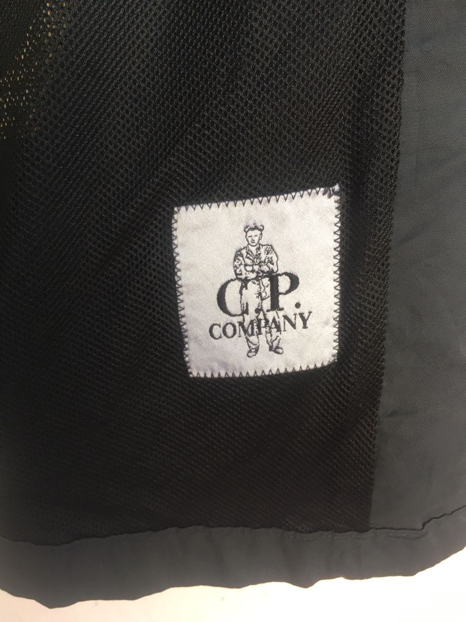 C.P Company oversized Nylon black long Jackets made in italy - 6