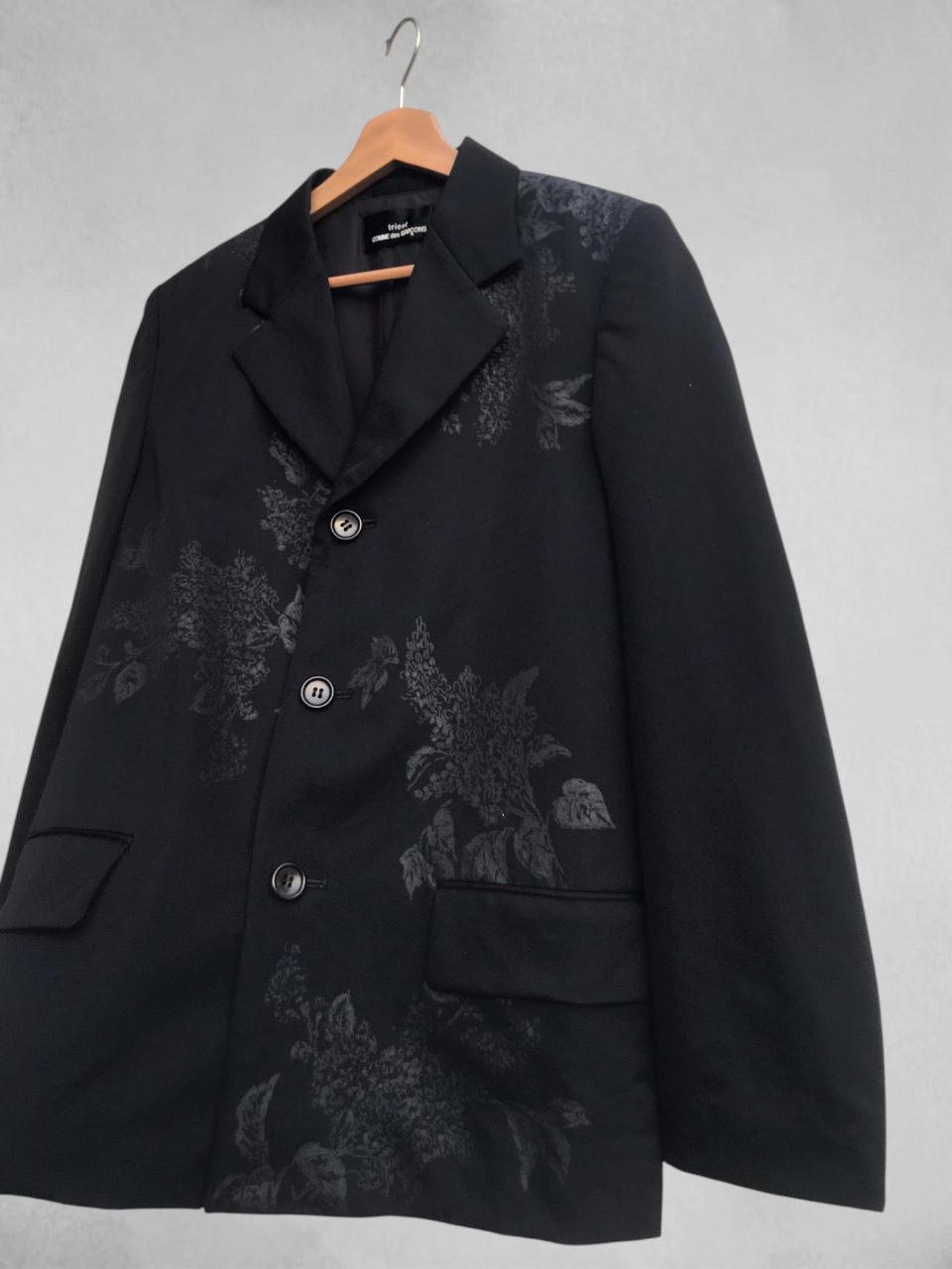 AW1996 Tricot Comme des Garcons Flowering Jacket Unisex - 7