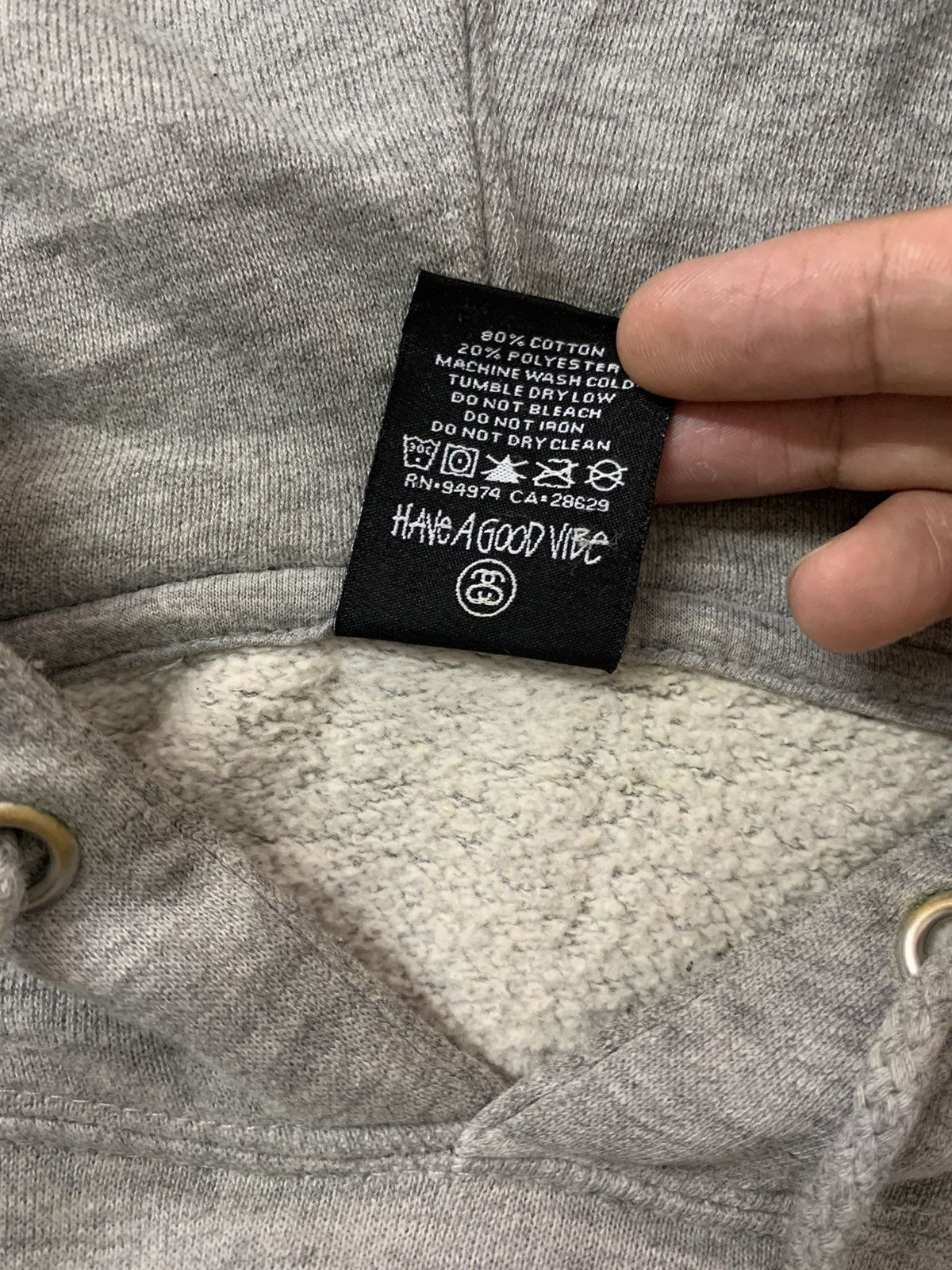 2011 STUSSY Trademark Logo Hoodie - 11