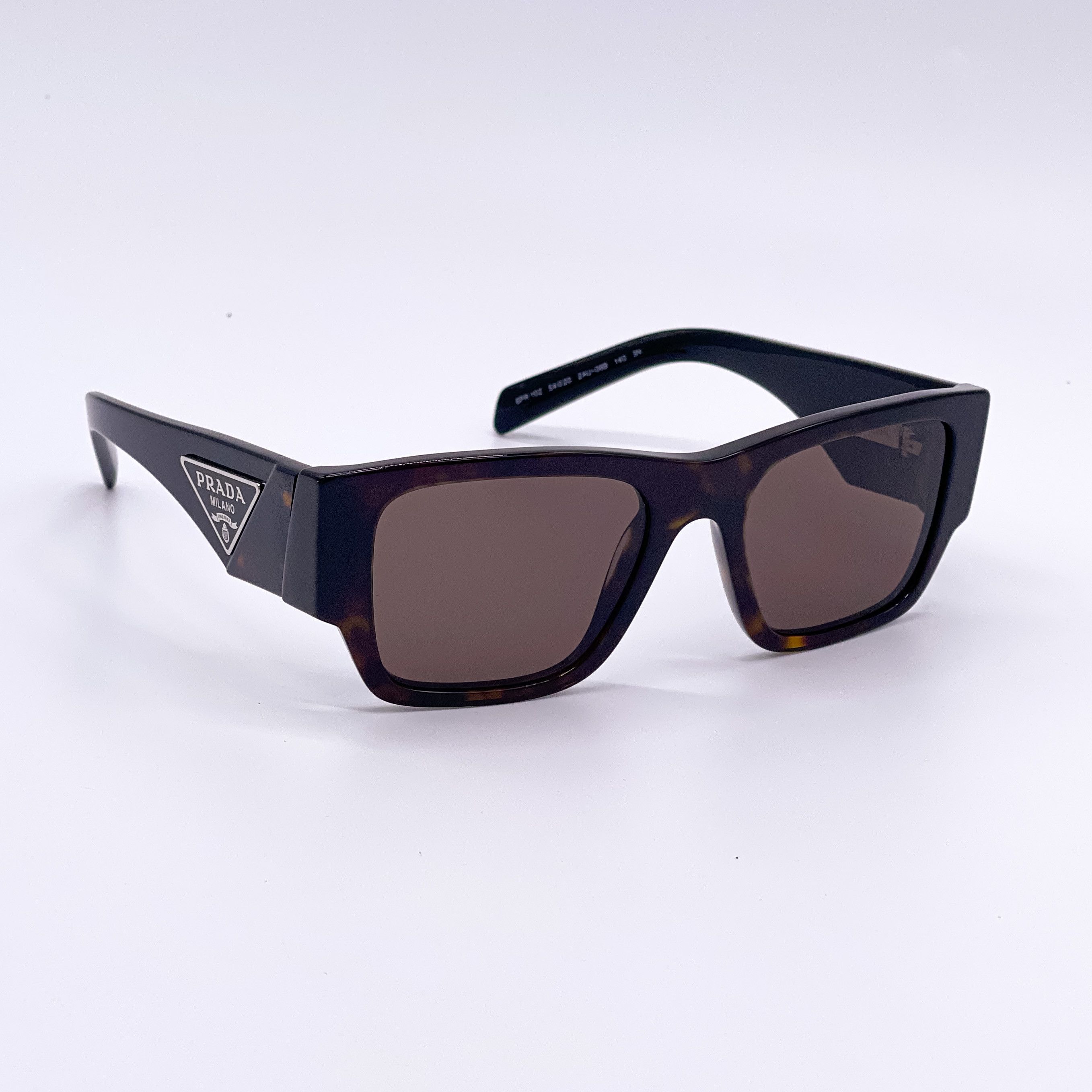 NEW PRADA PR10ZS 2AU06B PR 10ZS BROWN SPR 10Z SUNGLASSES - 7