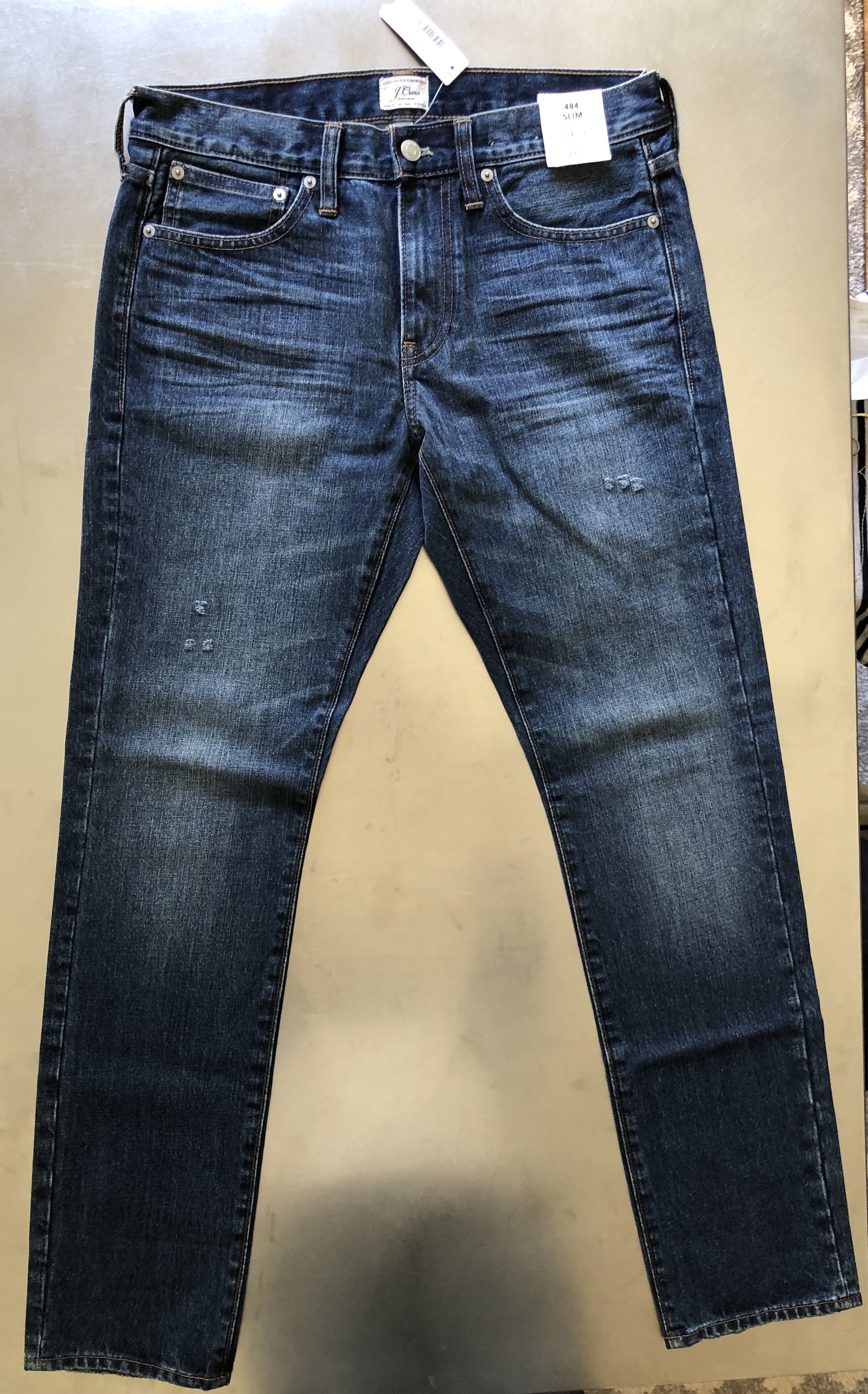 J.Crew - NWT $128 - 484 NON STRETCH Denim - 2