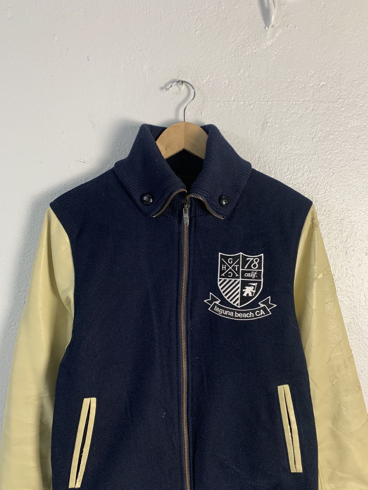 Gotcha California Big Logo Varsity Jacket - 10