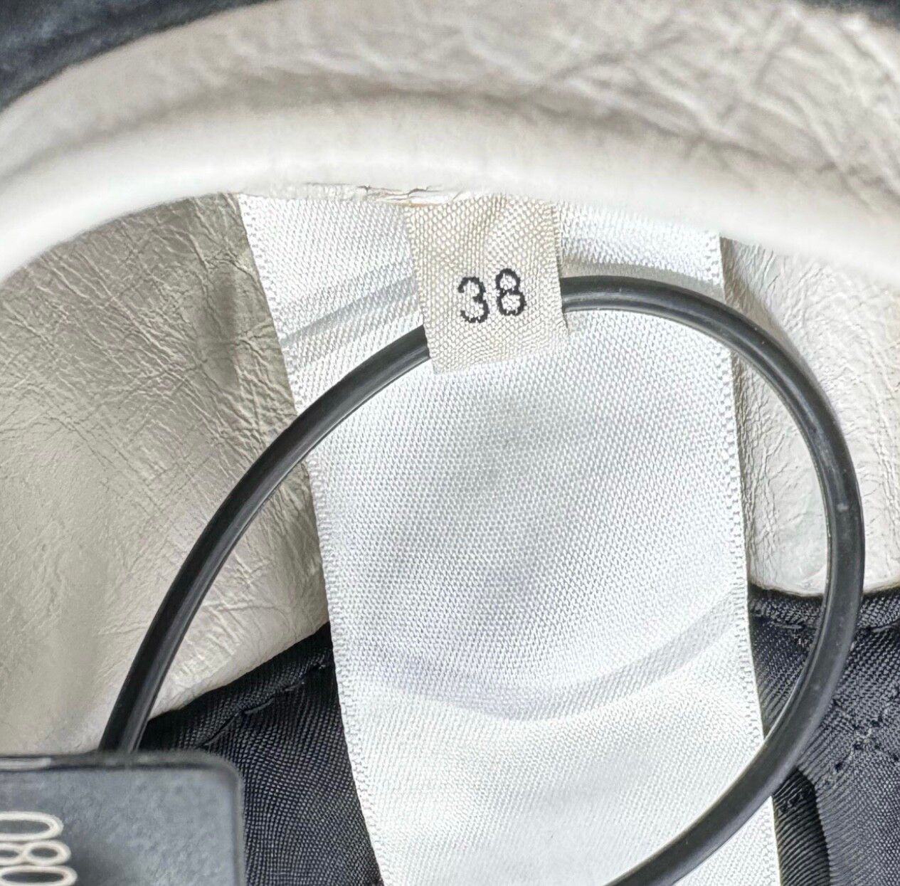 Celine White Leather Jacket F38 - 5