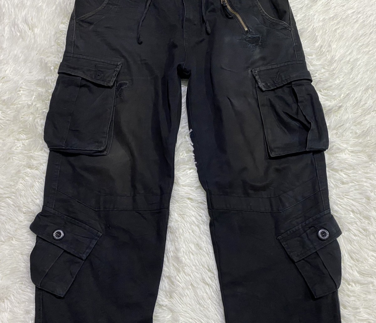 Japanese Brand - Mustway Multipockets Tactical Cargo Pants Rare - 8
