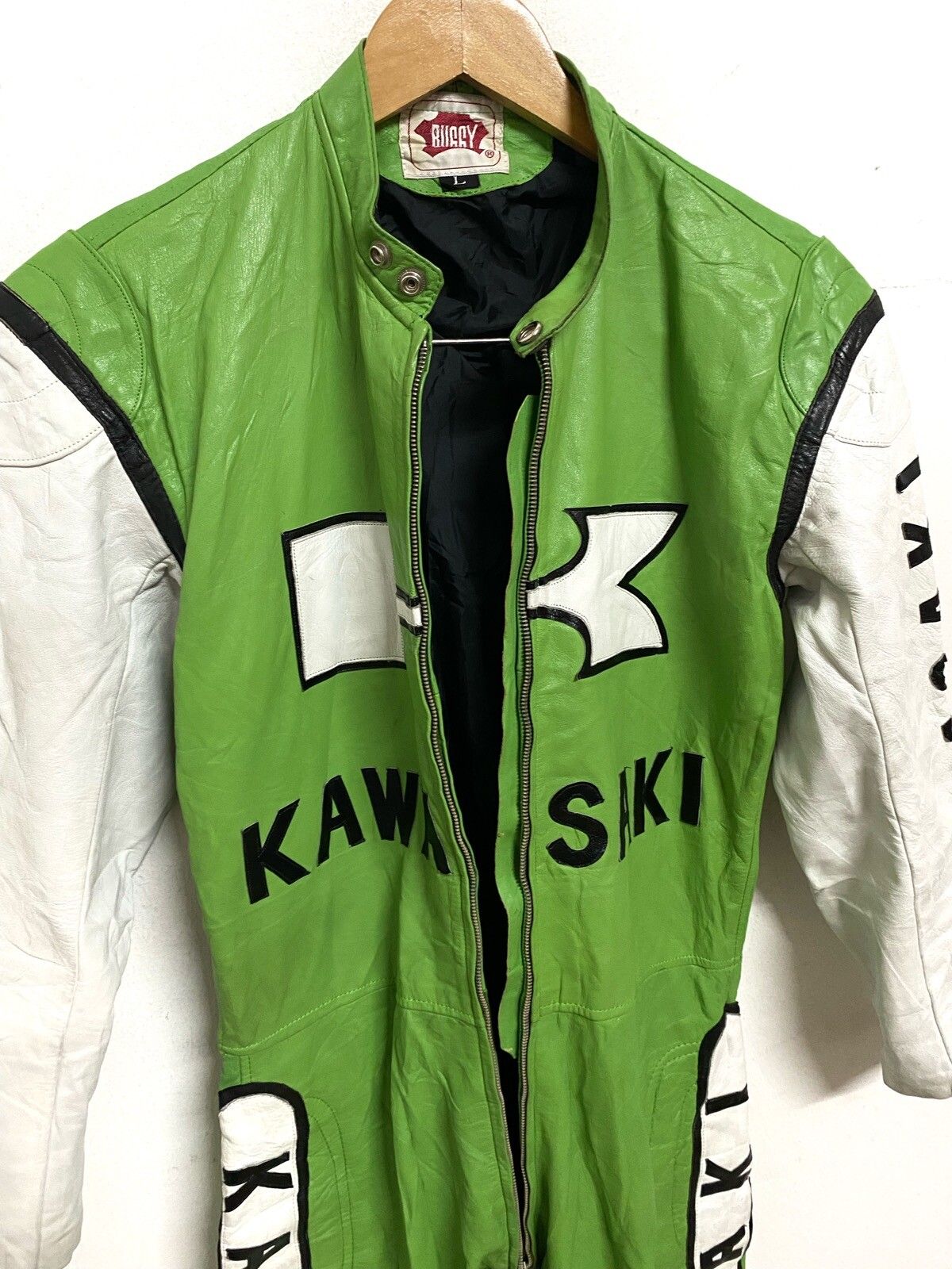 Sports Specialties - KAWASAKI Leather Racing Suit Overall - 5